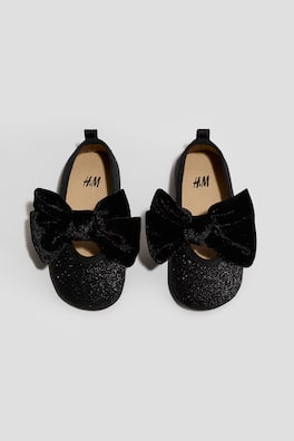 Bow-Detail Ballet Flats