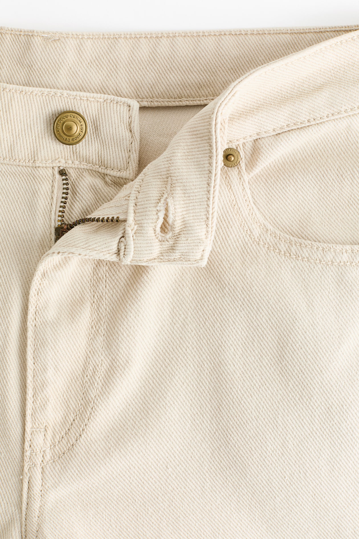 Straight-Leg Twill Pants - image 2