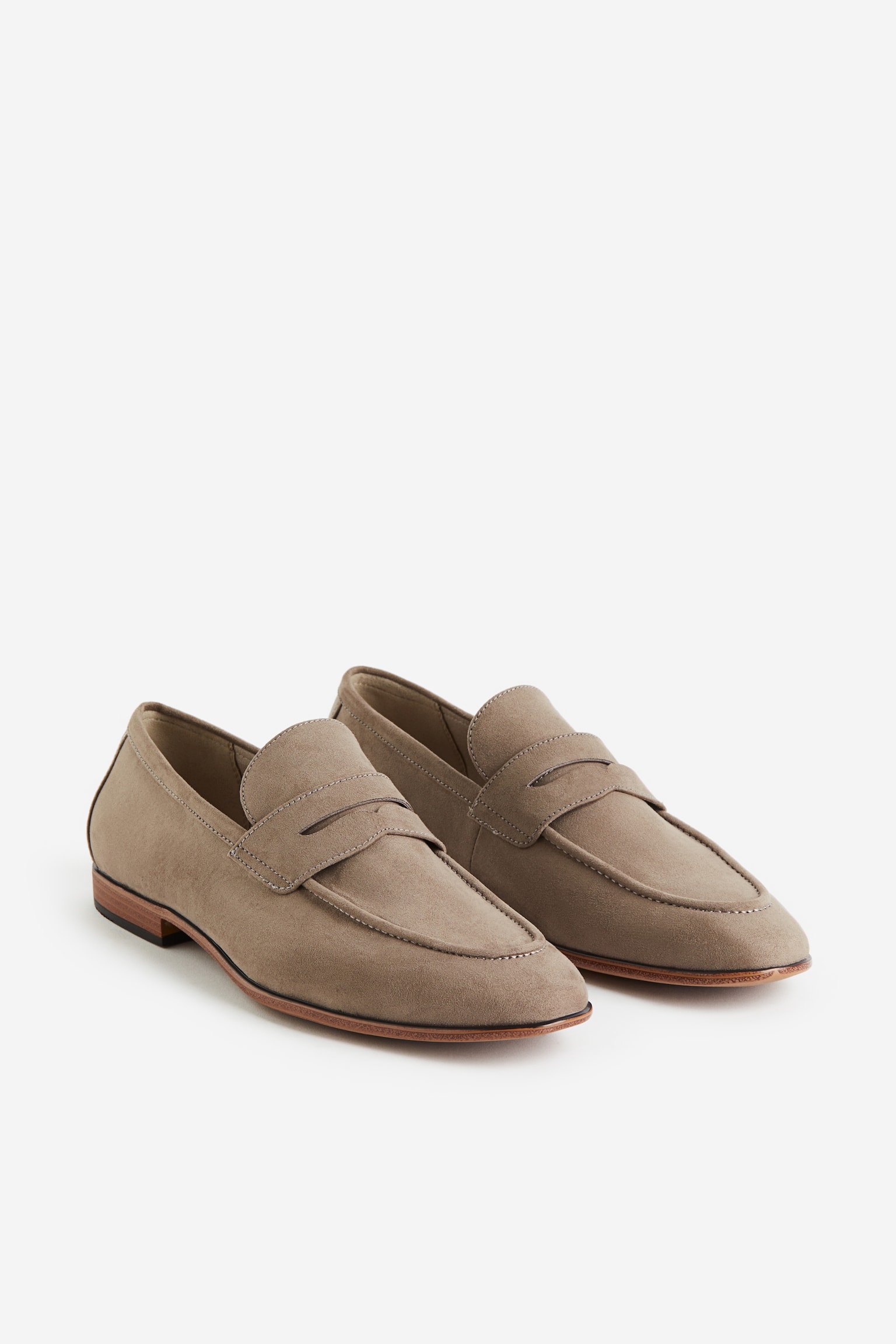 Loafers - Dark beige/Black - 3