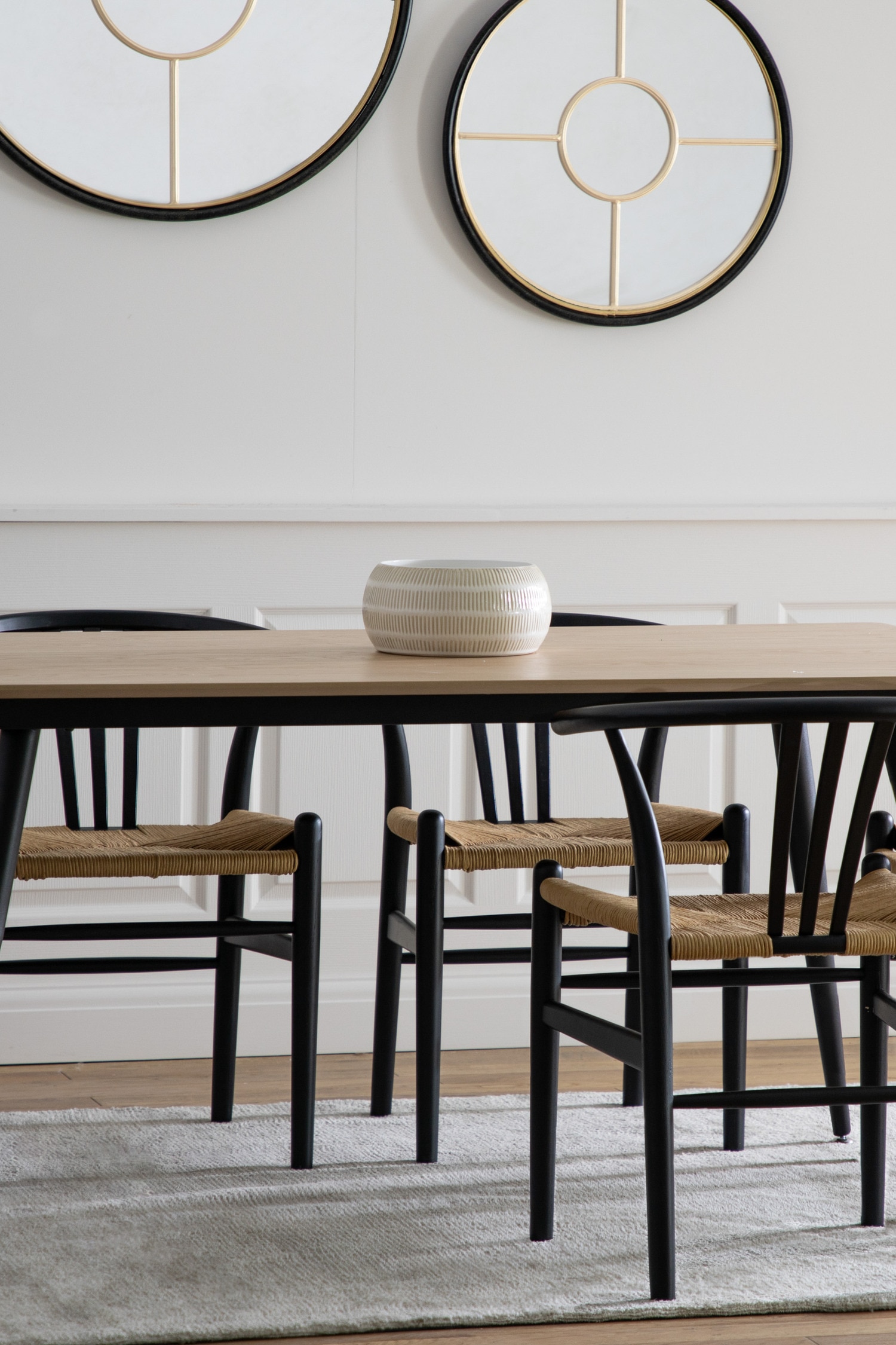 Wood Veneer Dining Table