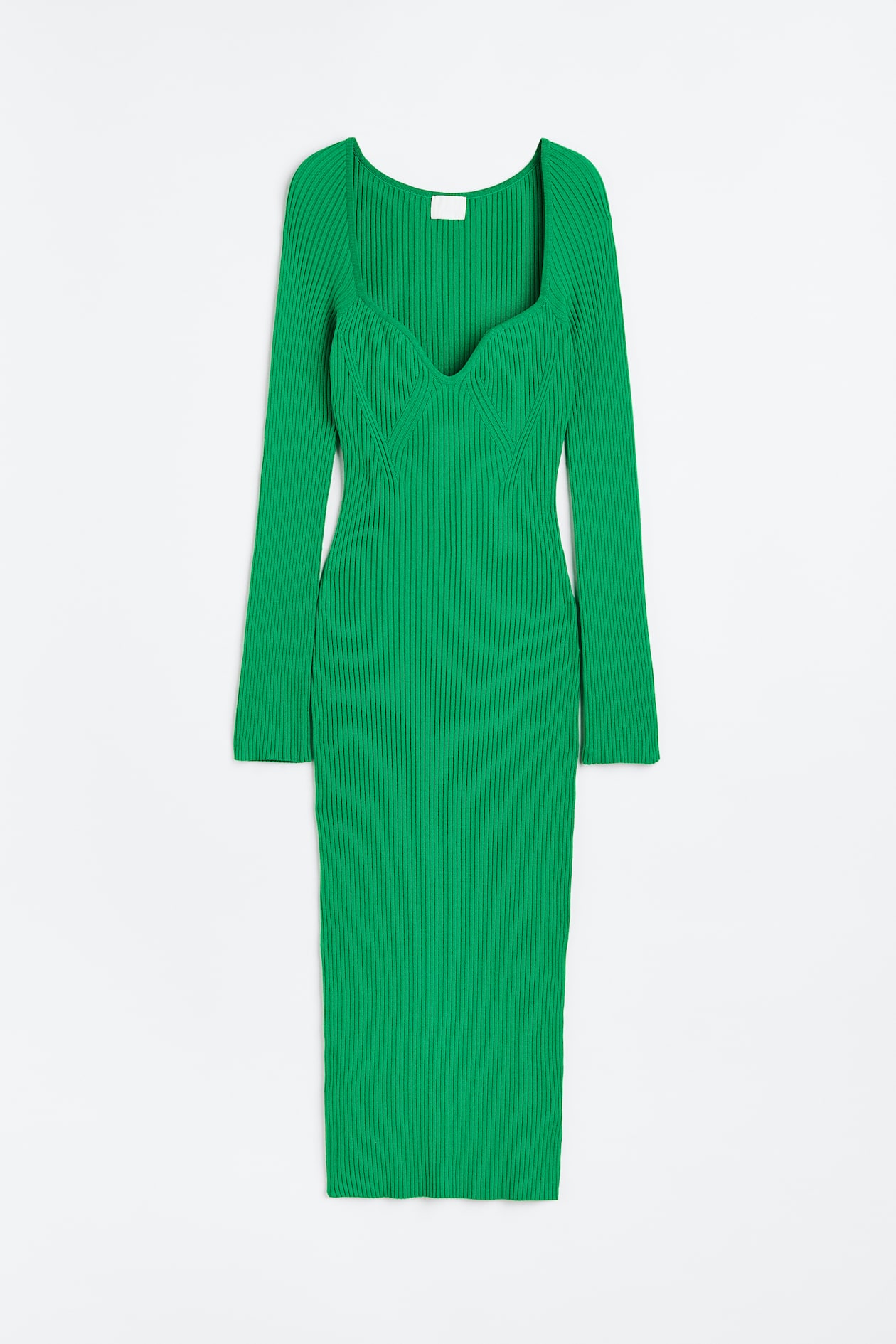 h&m green knit dress Women's Rib-knit Social Good