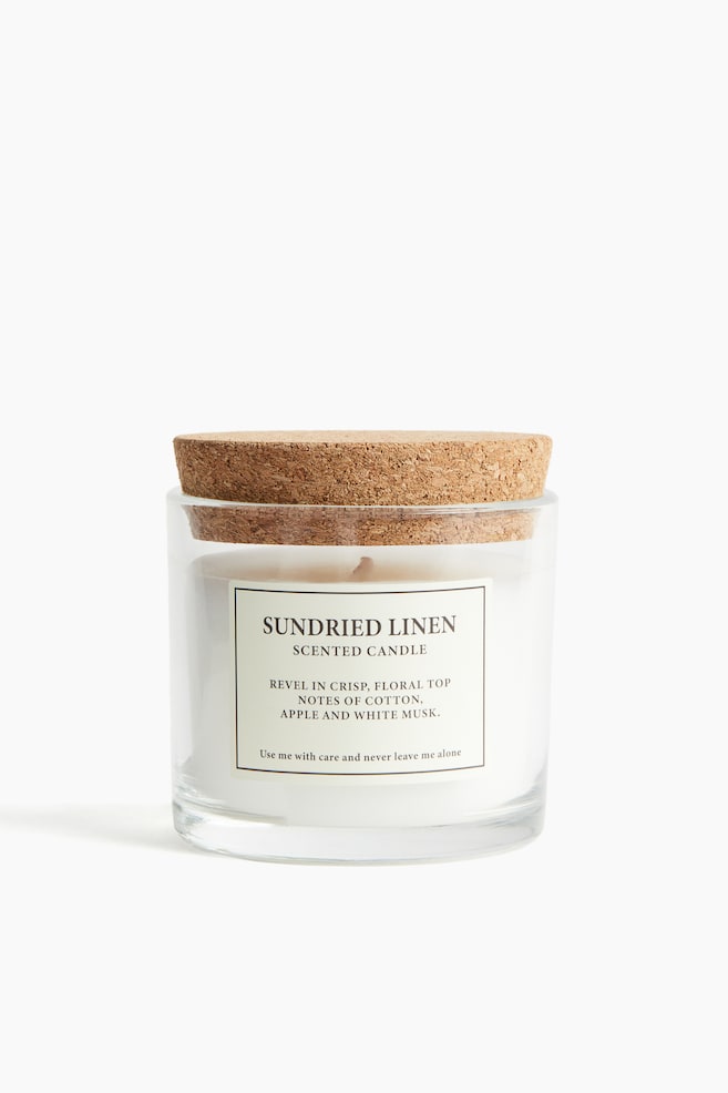 Vela aromática con tapa de corcho - Sundried Linen/Sublime Patchouli/Rich Mahogany - 1