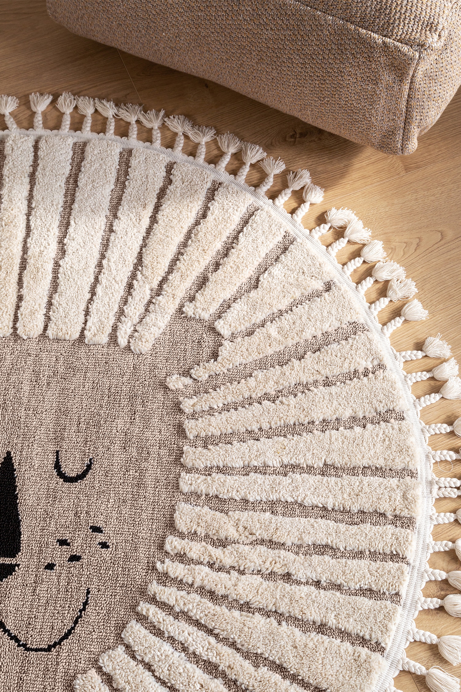 Kinderteppich Momo - Beige/Grau/Cream