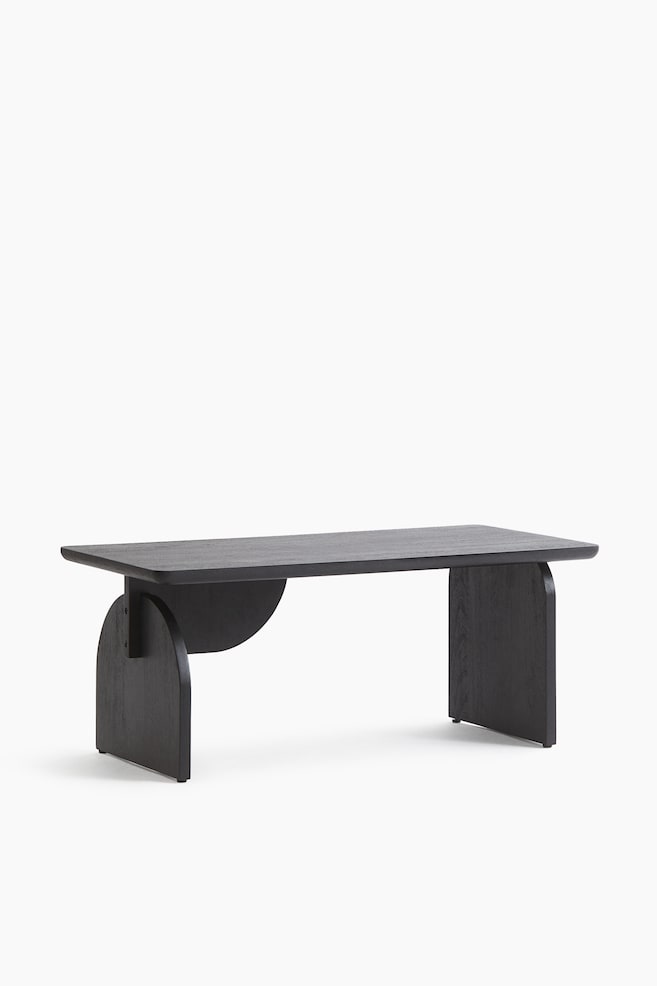 Table basse en bois - Gris foncé - 1