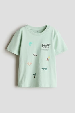 T-shirt med tryck