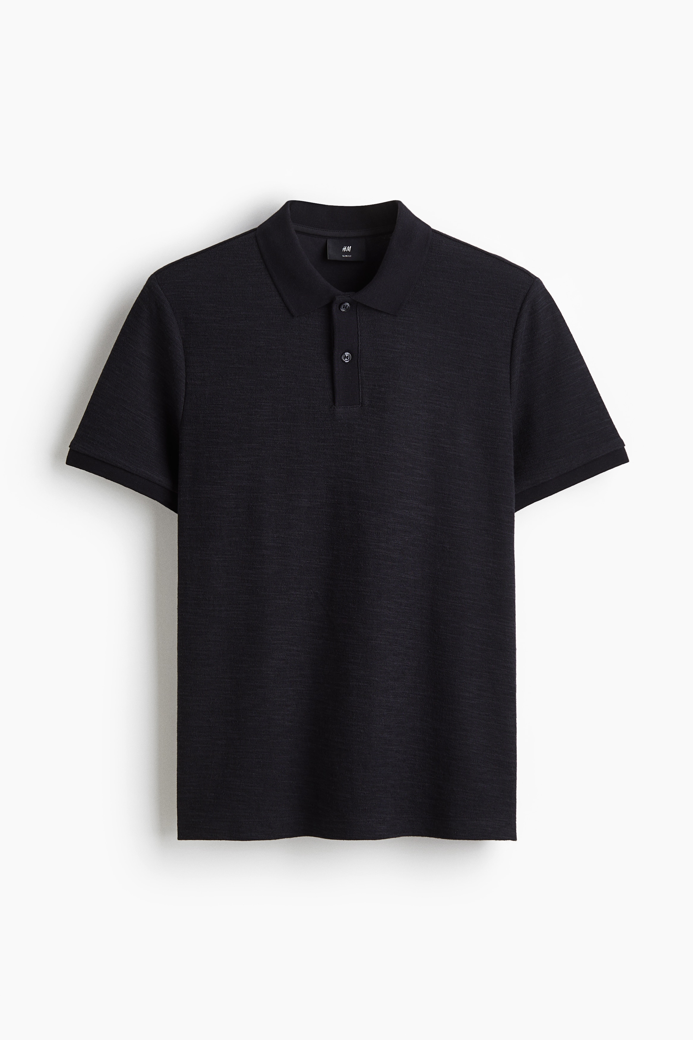Slim Fit Polo Shirt - Navy blue/Dark grey/White/Blue