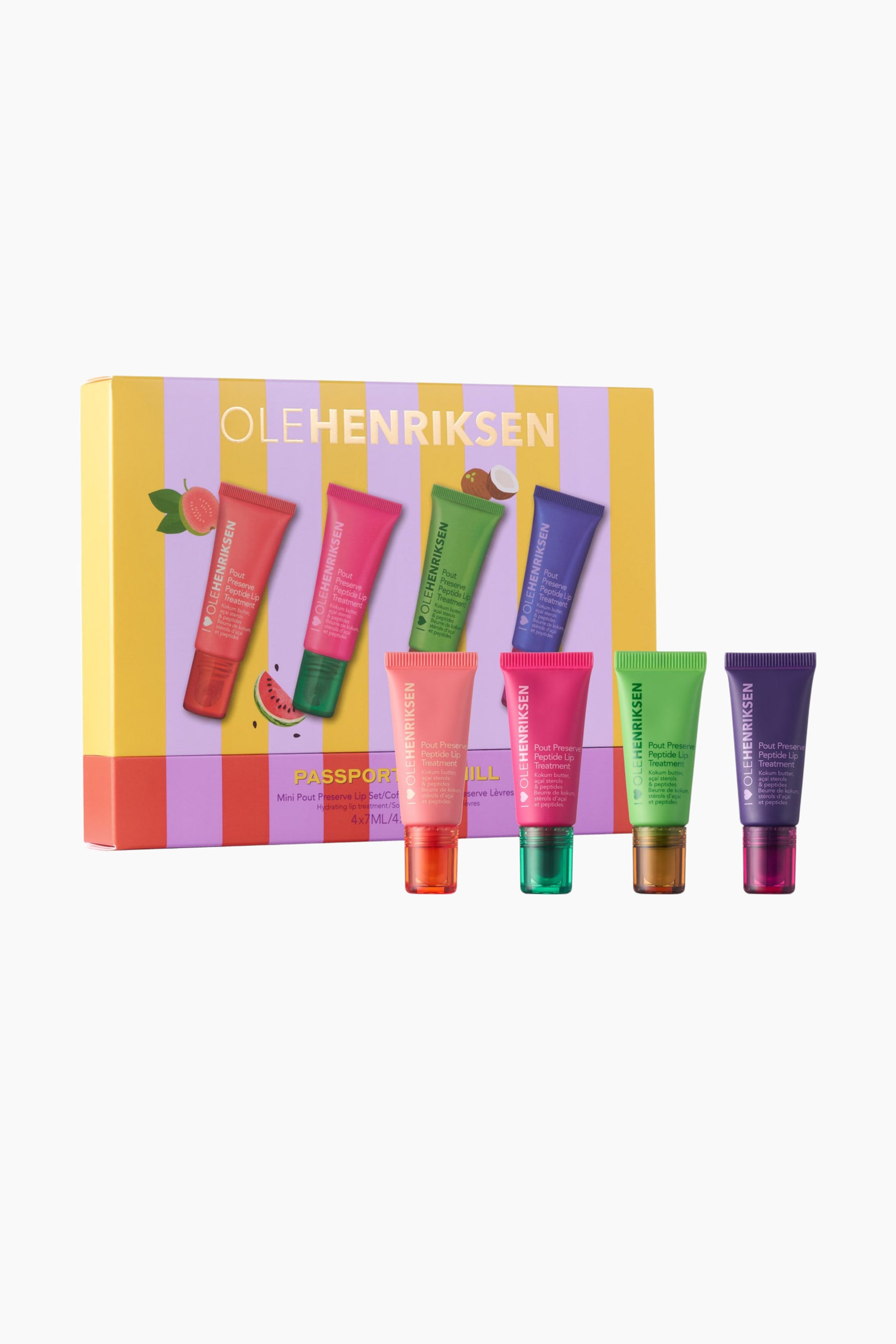 Visa större bild: Passport To Chill Mini Pout Preserve Lip Set - Mini Chiller Set - OLEHENRIKSEN - Beauty all | H&M SE 1