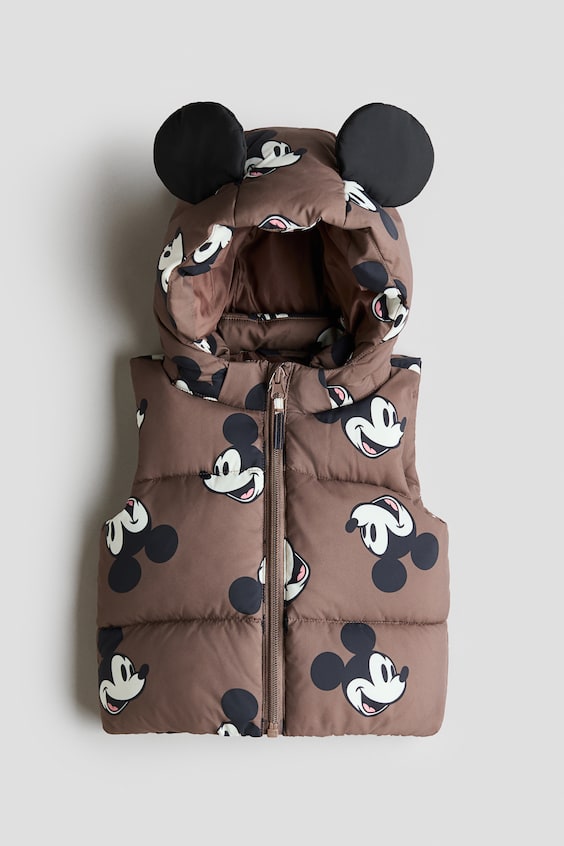 Детские жилеты H&M Printed Puffer Vest