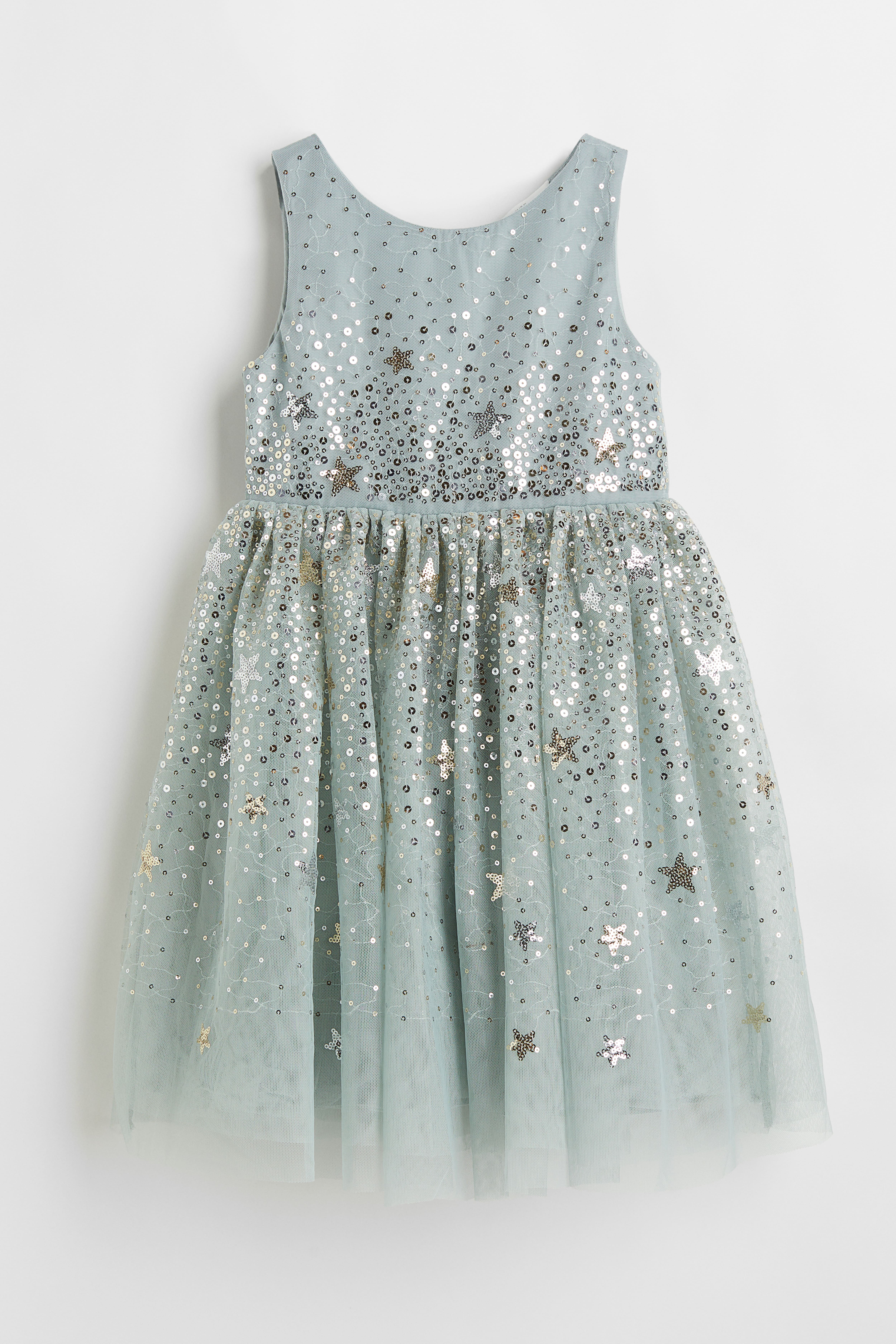 Sequined Tulle Dress