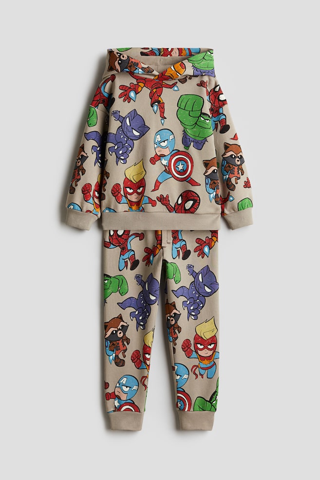 2-piece printed sweatshirt set - Mole/Marvel - 1