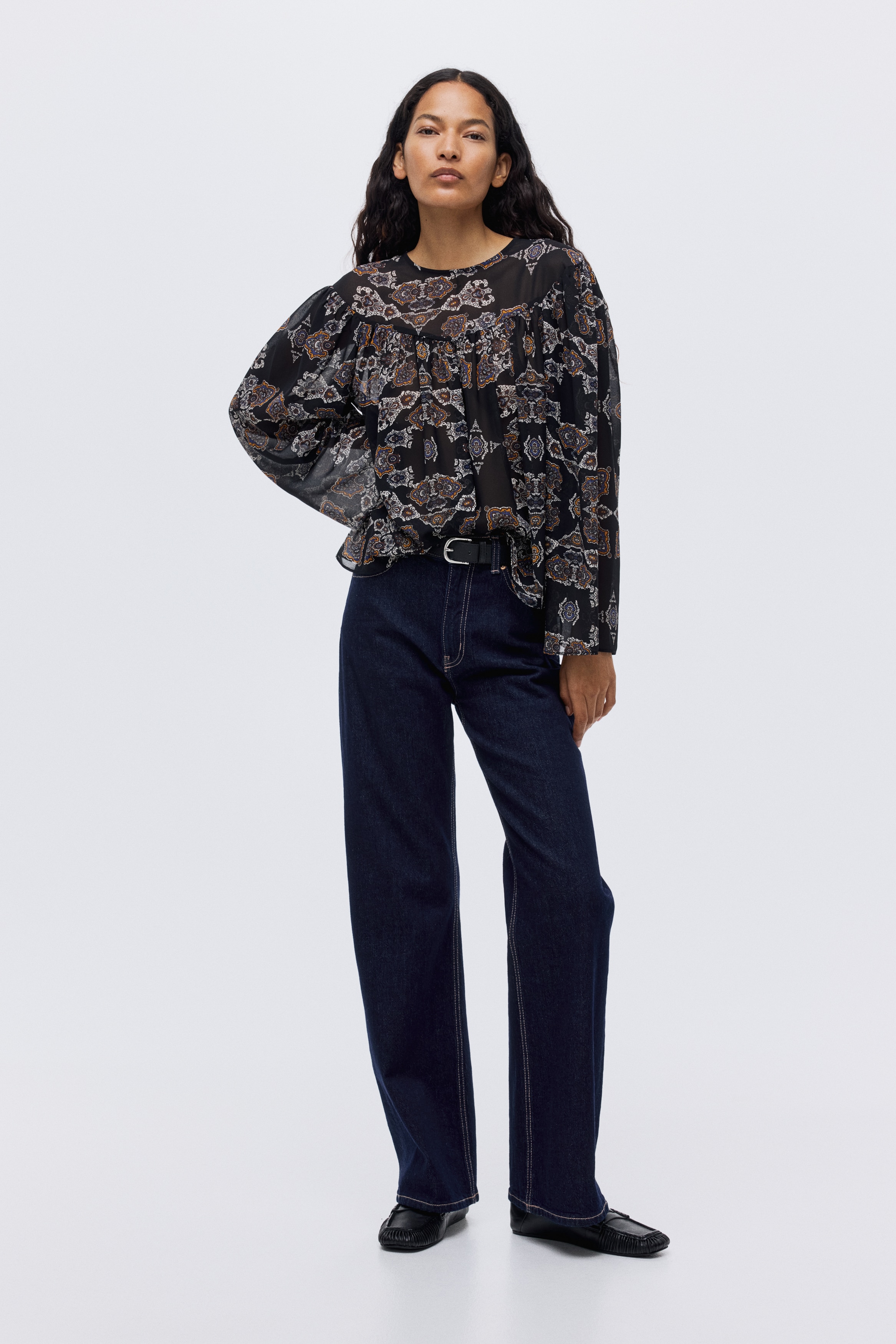 Patterned Blouse from H&M - $29.99