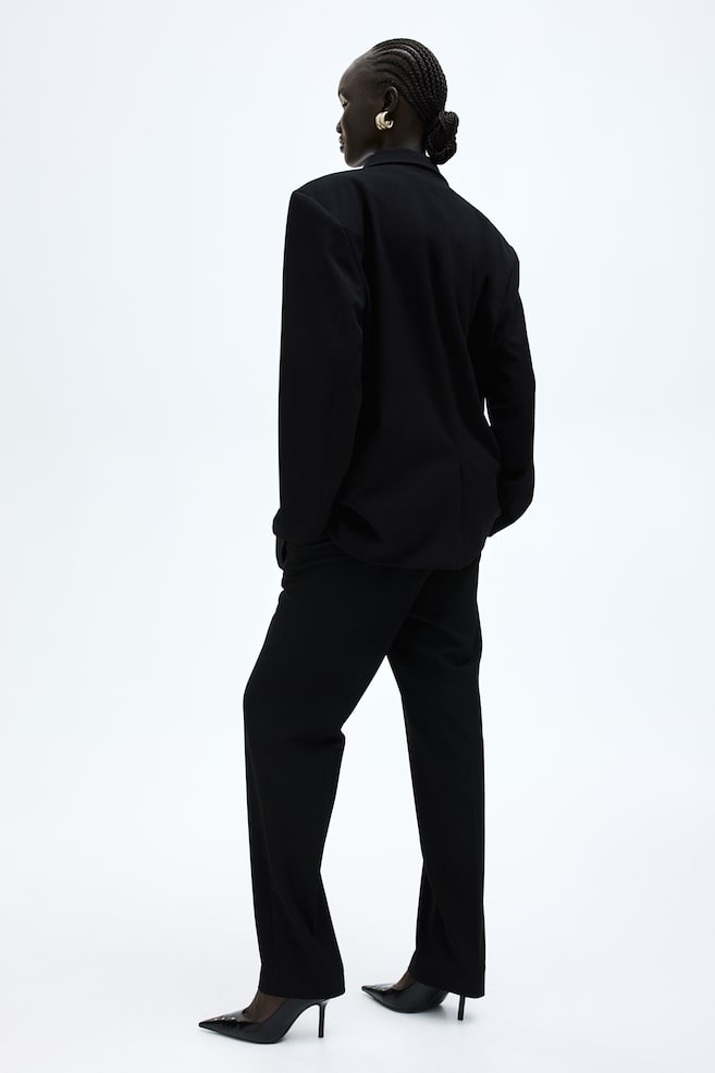 Slim twill trousers - Black/Grey/Red/Dark grey/Pinstriped - 3