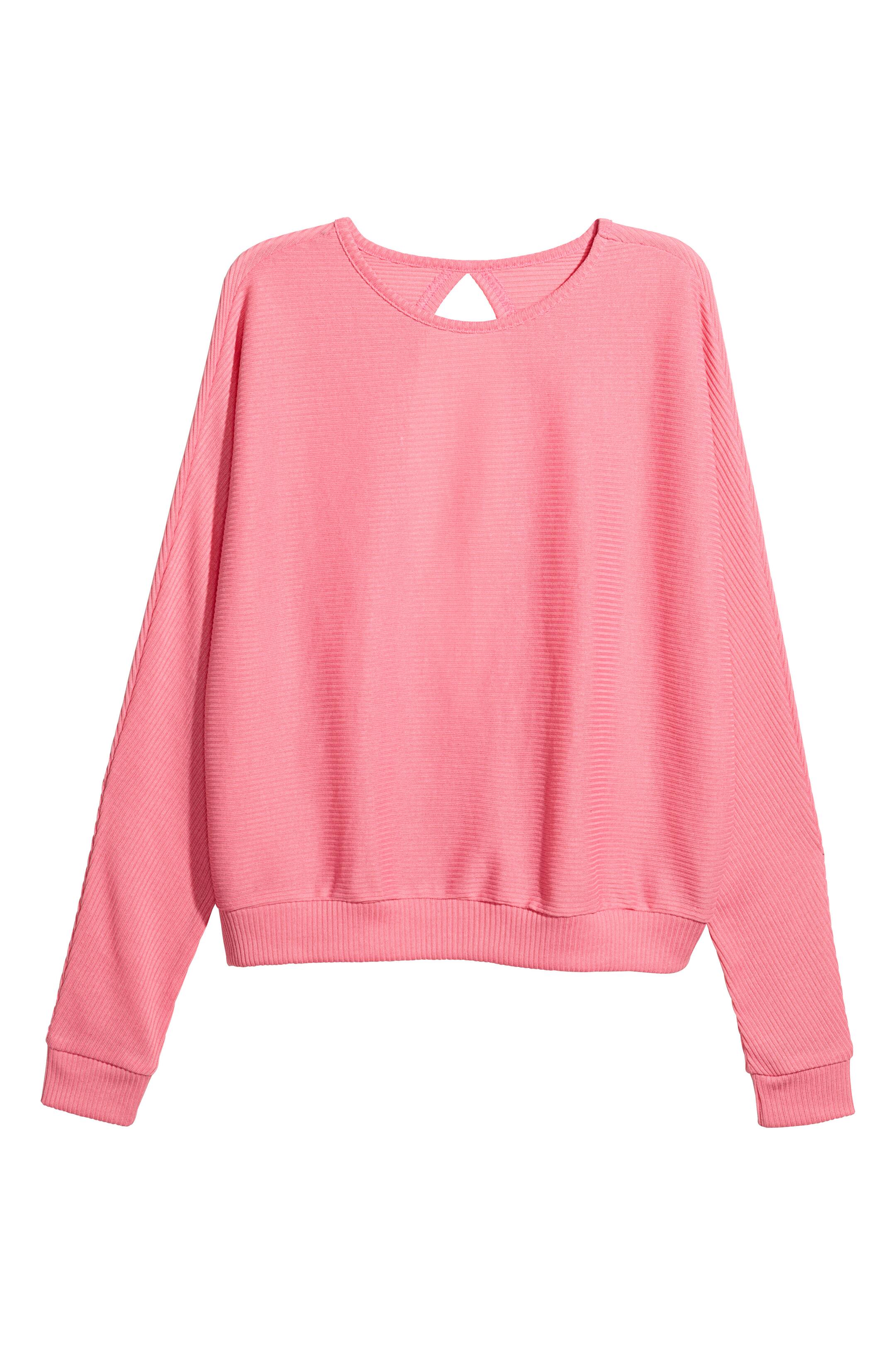 View larger image: Ribbed jumper - Pink - Ladies | H&M GB 1