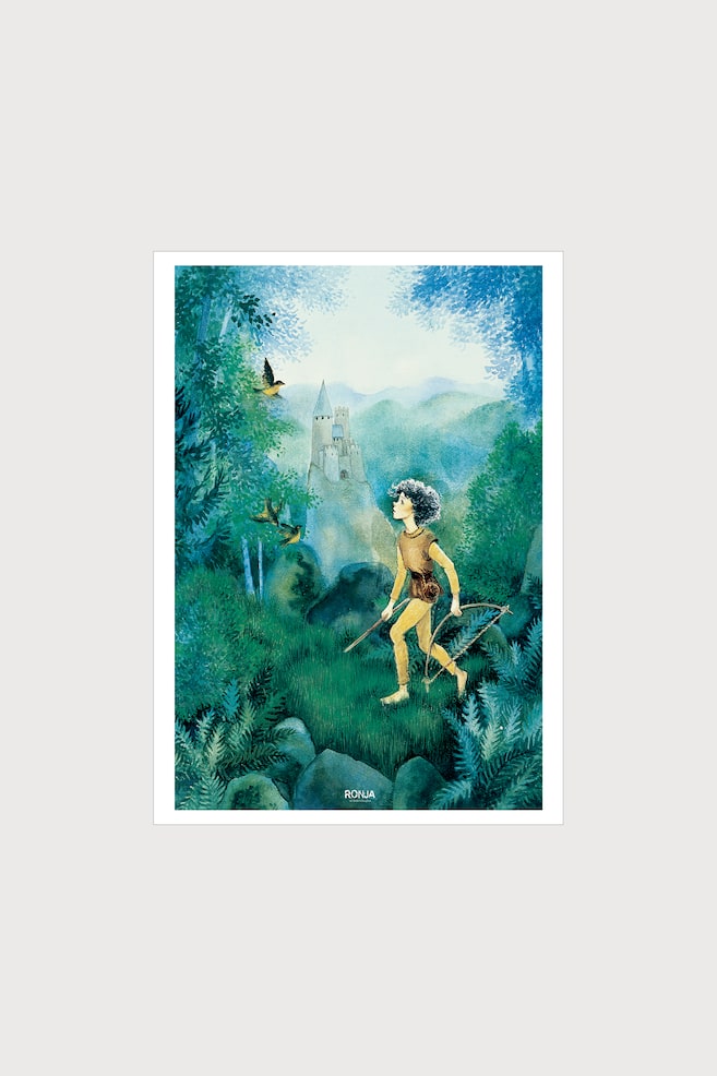 Astrid Lindgren - In The Woods - Grön/blå - 1