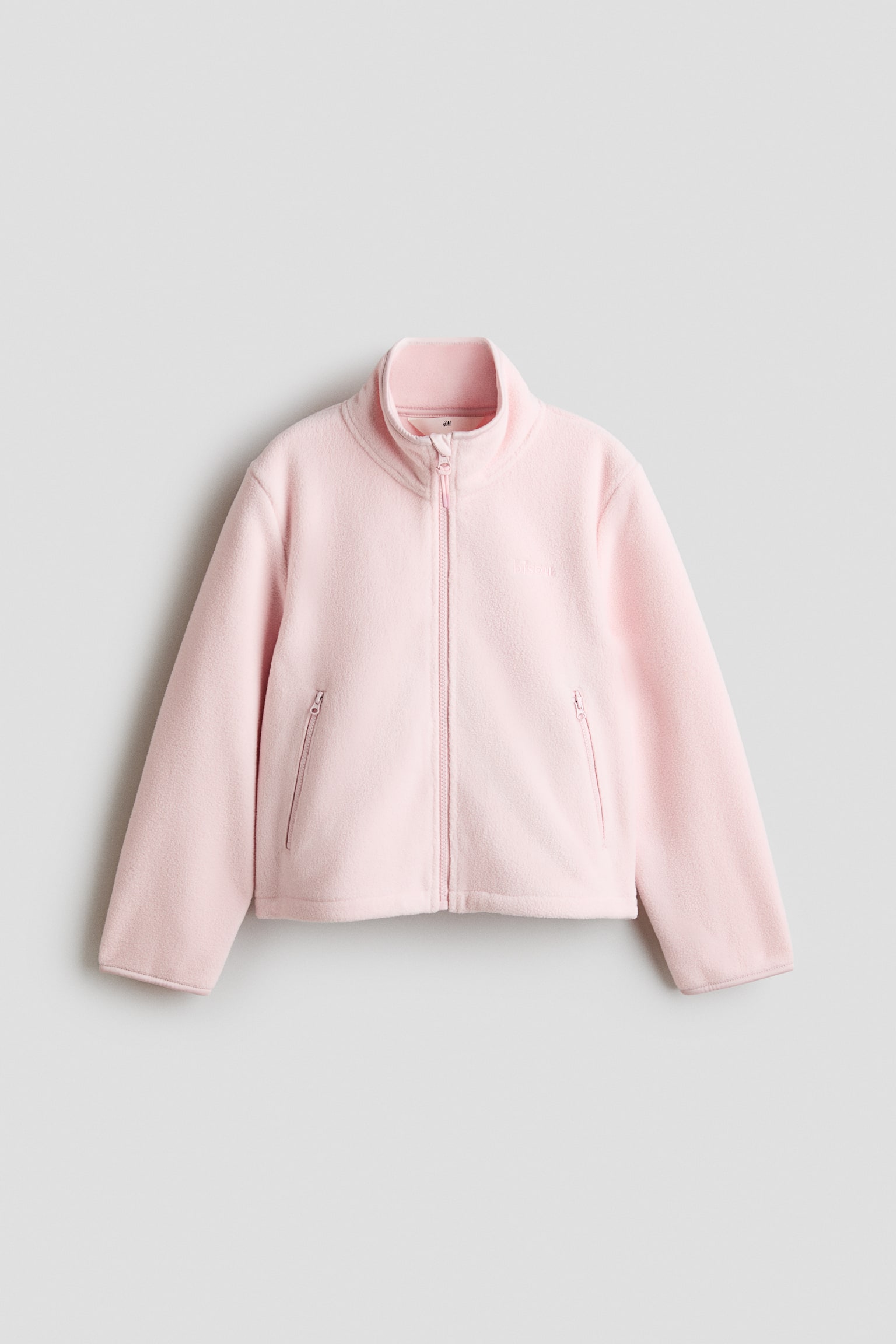 Fleece jacket - Rose clair/Bleu marine