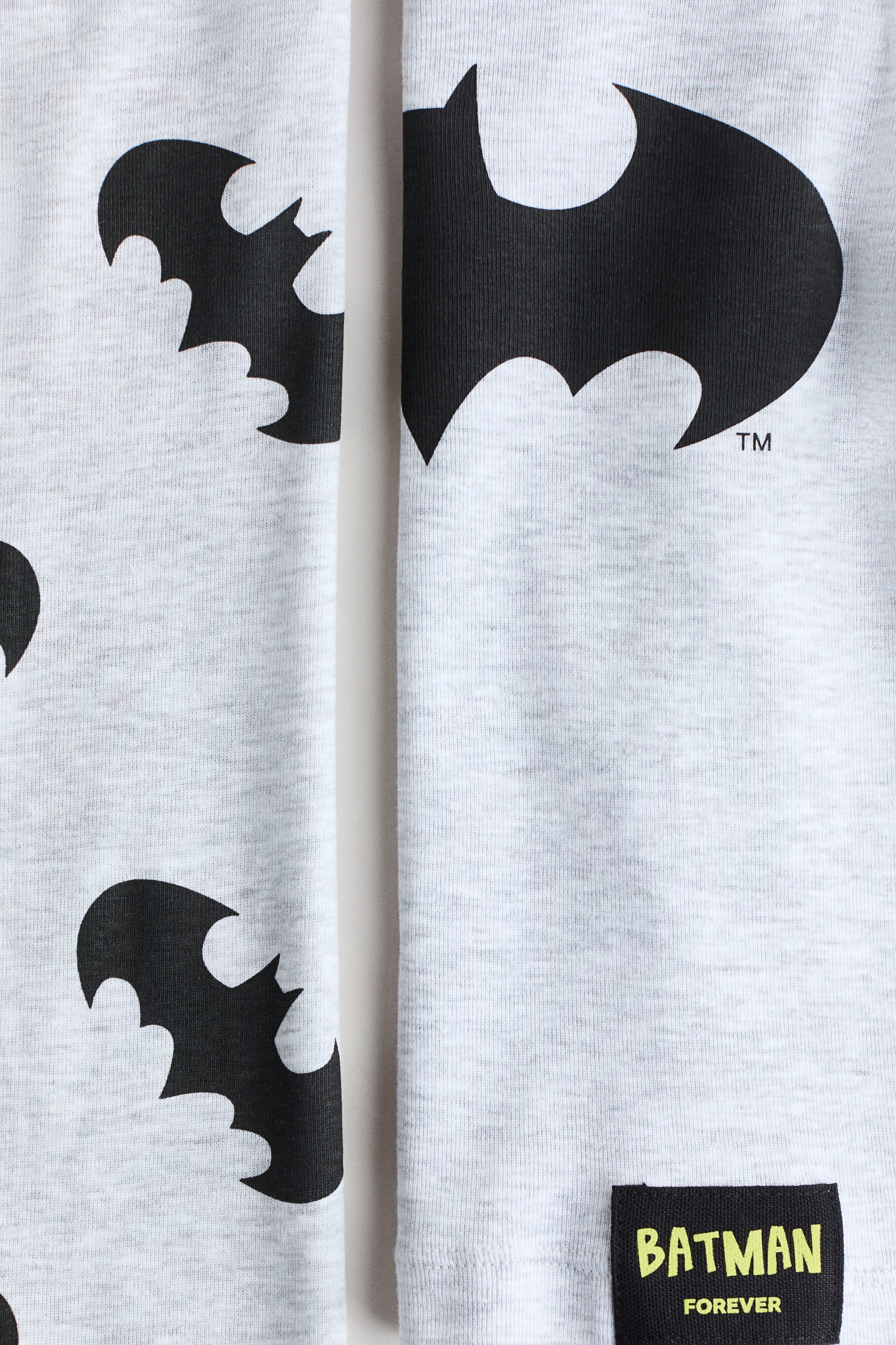 Snug-Fit Printed Cotton Pajamas