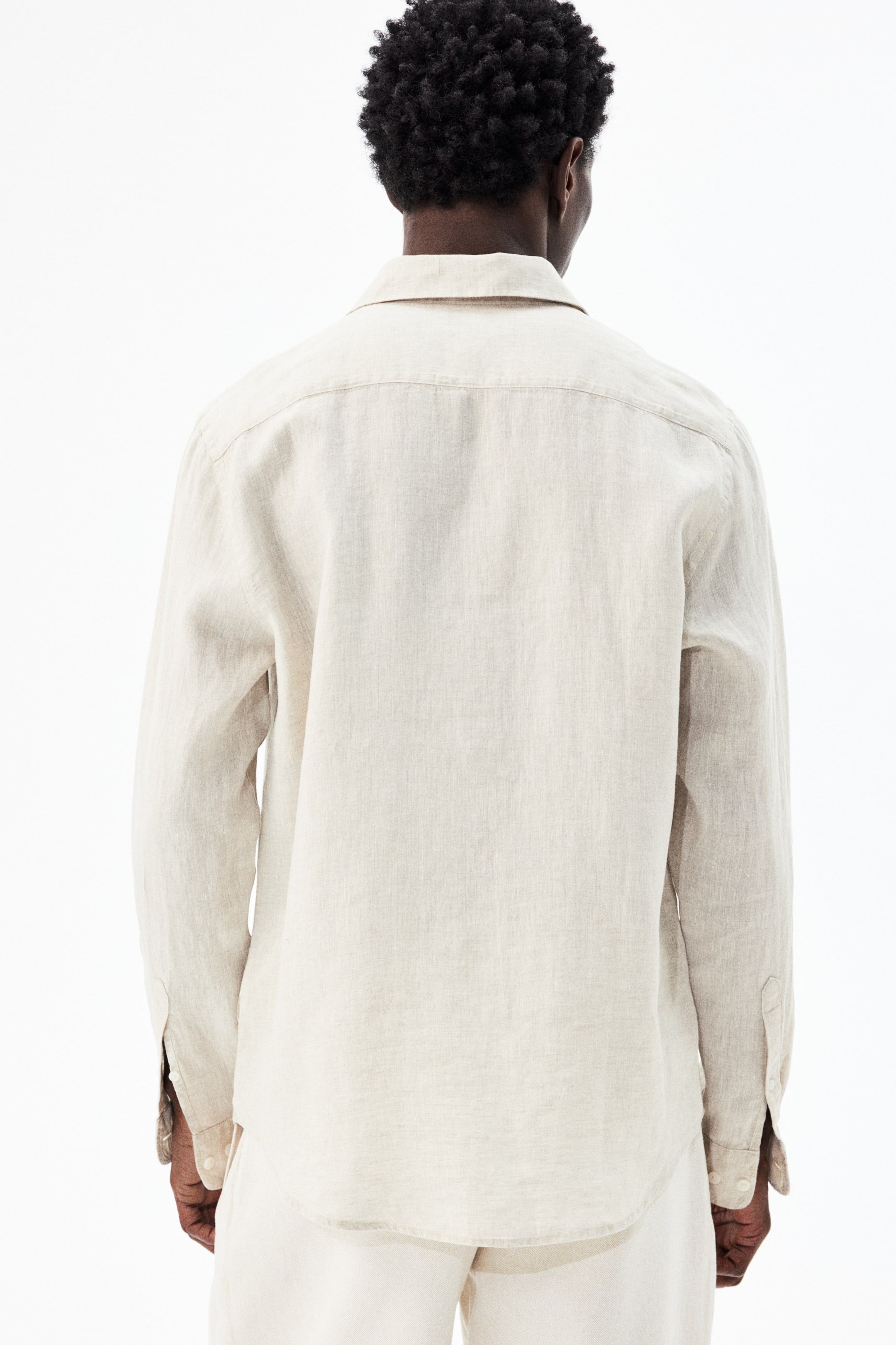 Regular-Fit Linen Shirt