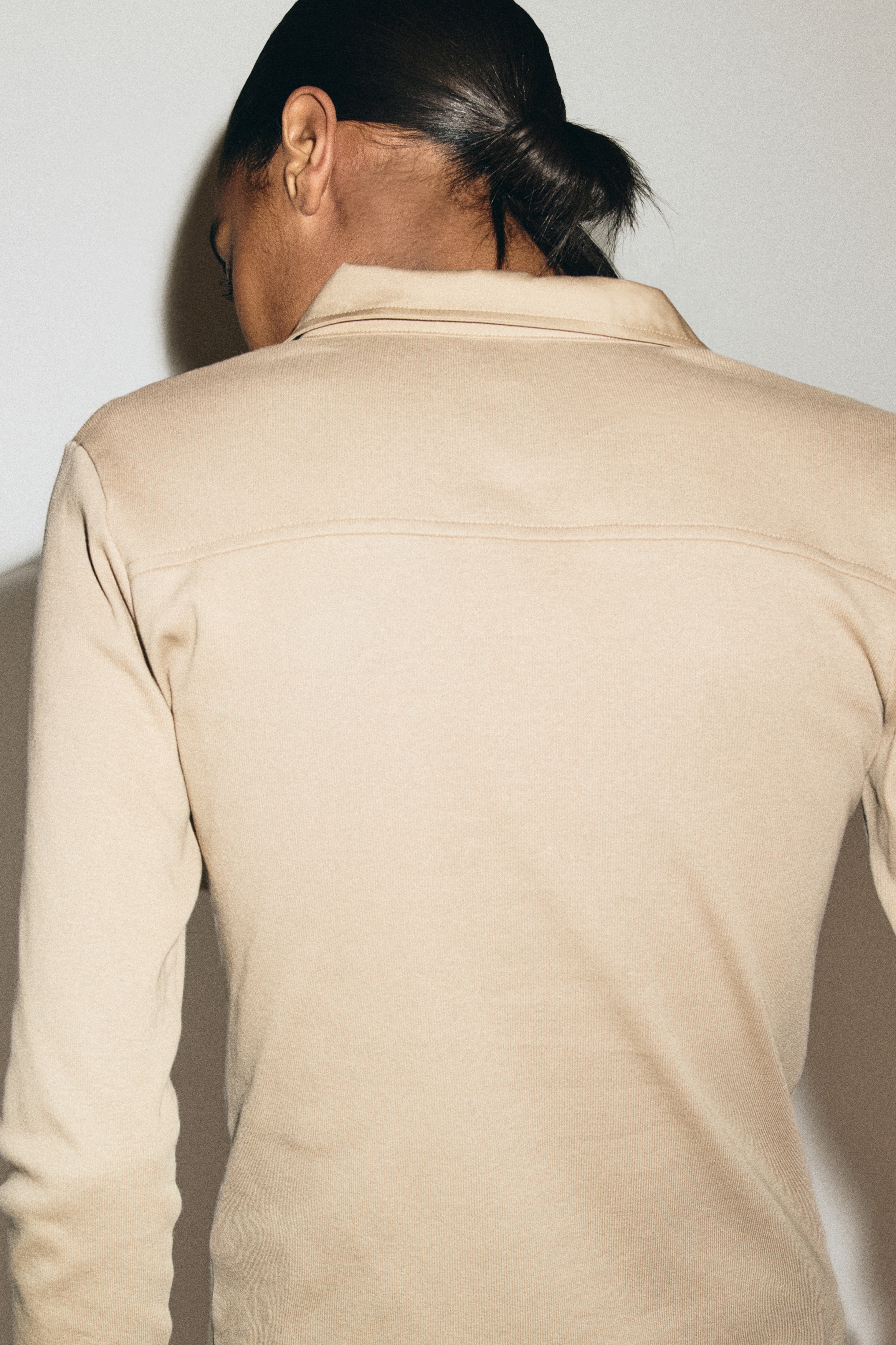 Fitted polo shirt
