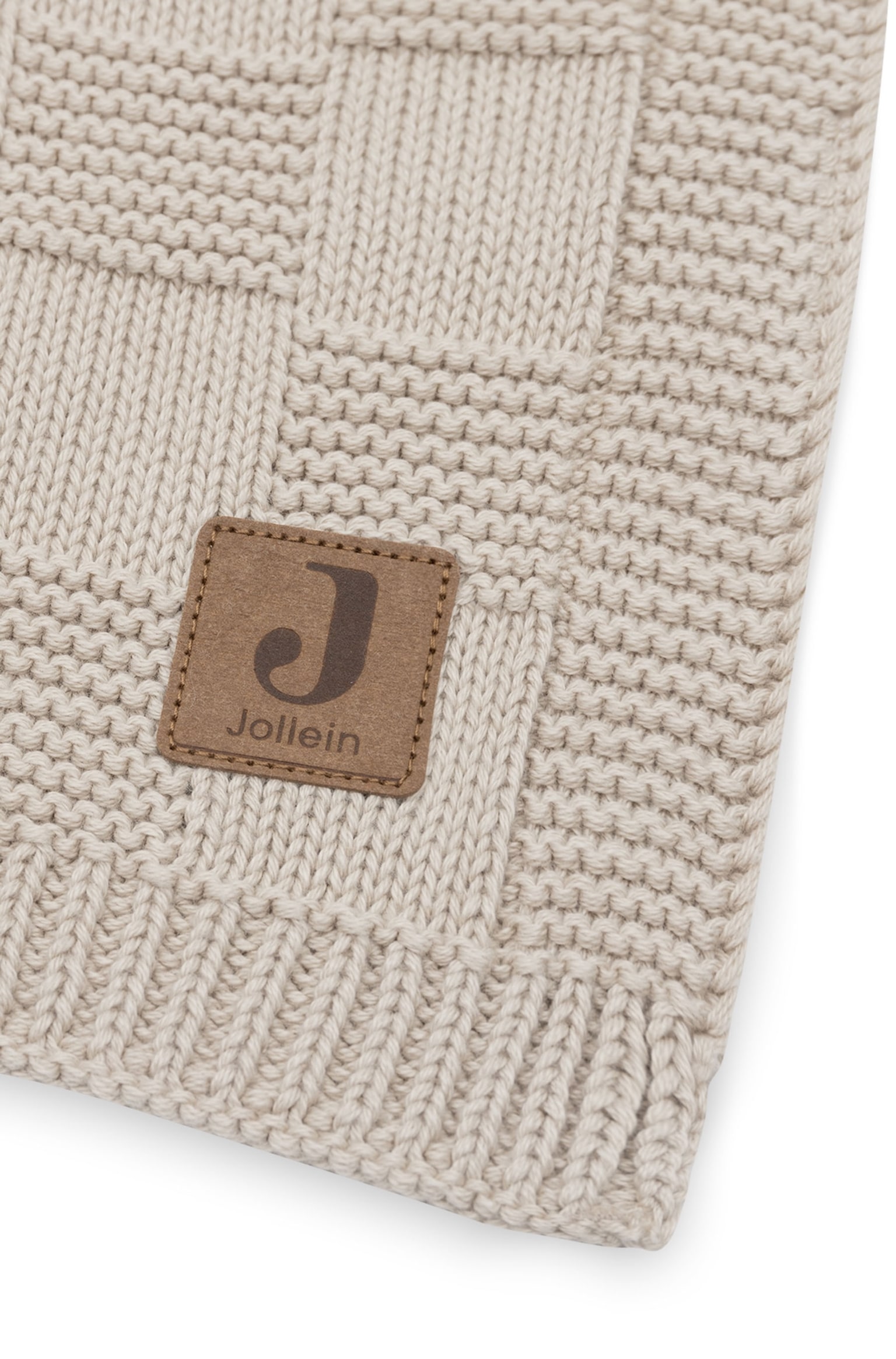 Blanket 75x100cm - Box Knit - Box Knit/warm Sand/Box Knit/milky Coffee/Cosy Knit/ivory/Check Knit/biscuit - 3