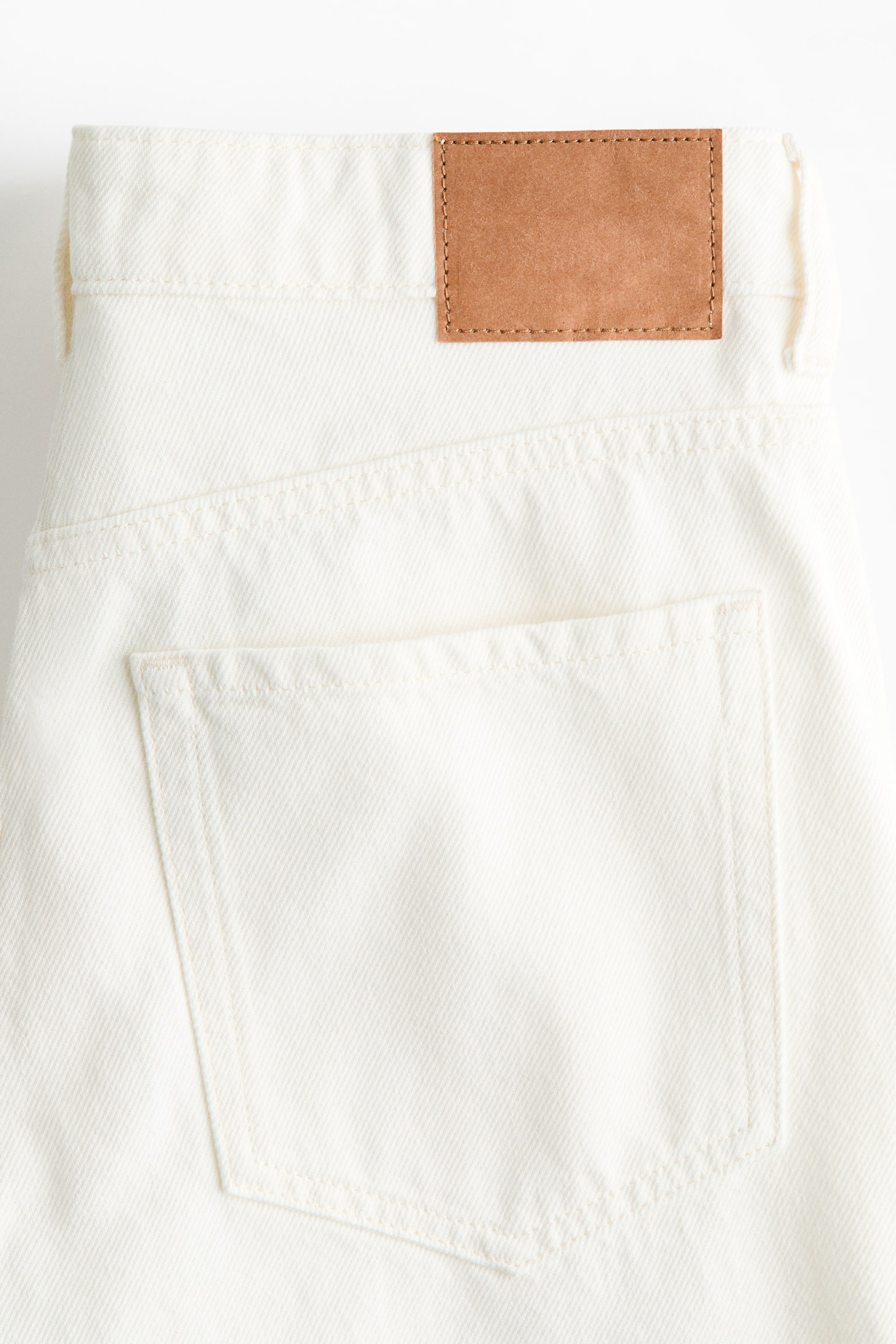 Wide Regular Jeans - Bianco/Marrone scuro/Blu denim/Blu denim chiaro - 7