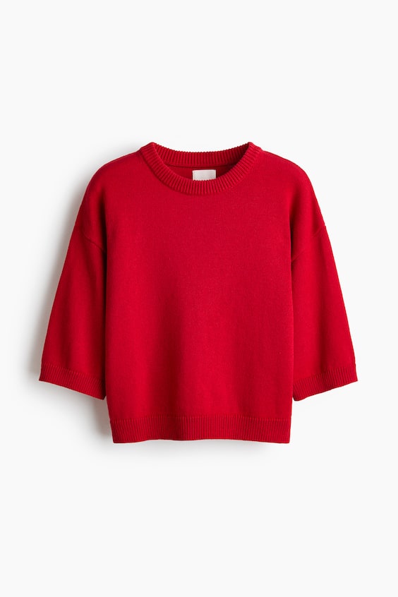 Женские футболки H&M Knit T-Shirt