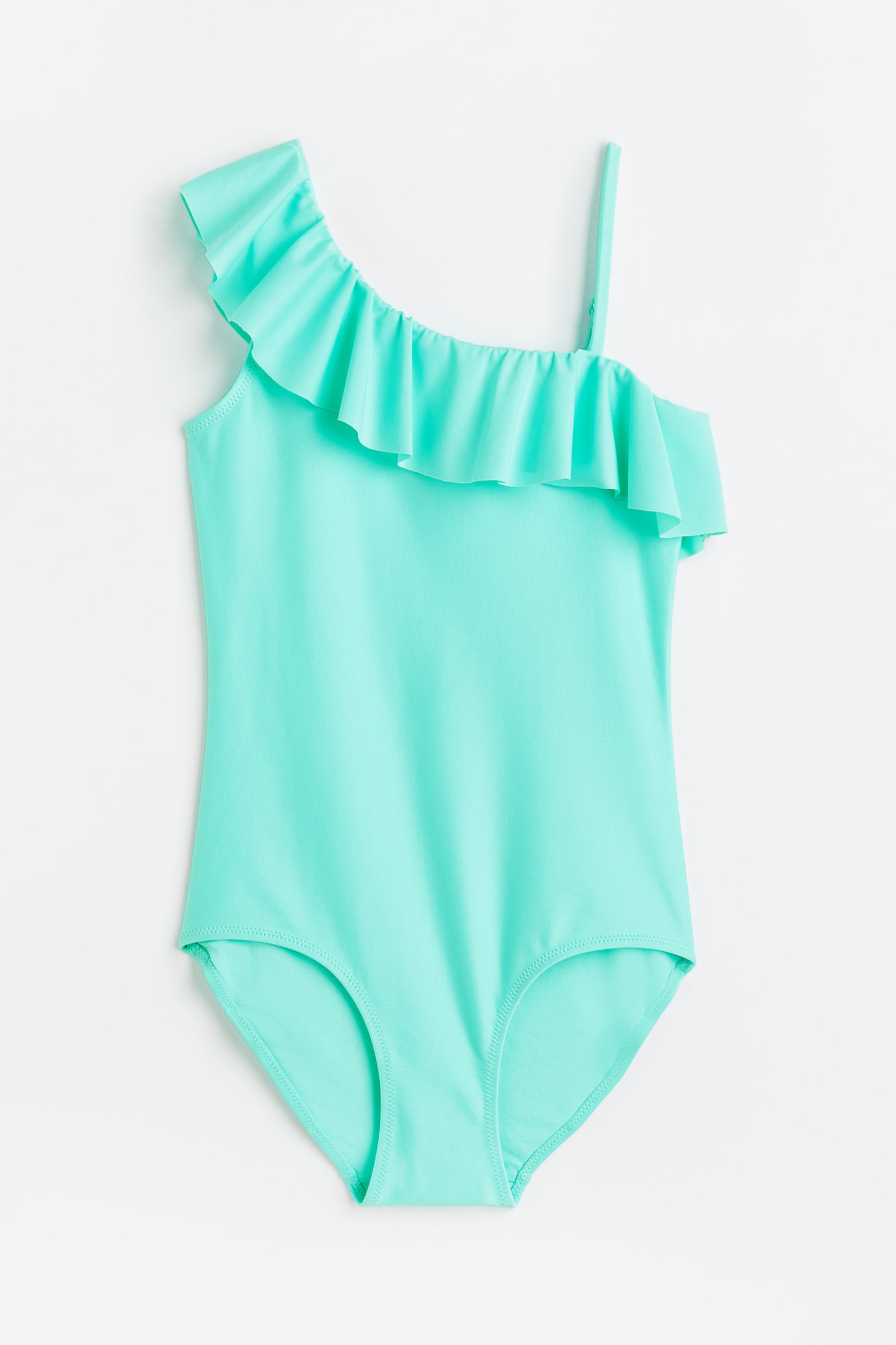 Maillot de bain asymétrique - Turquoise