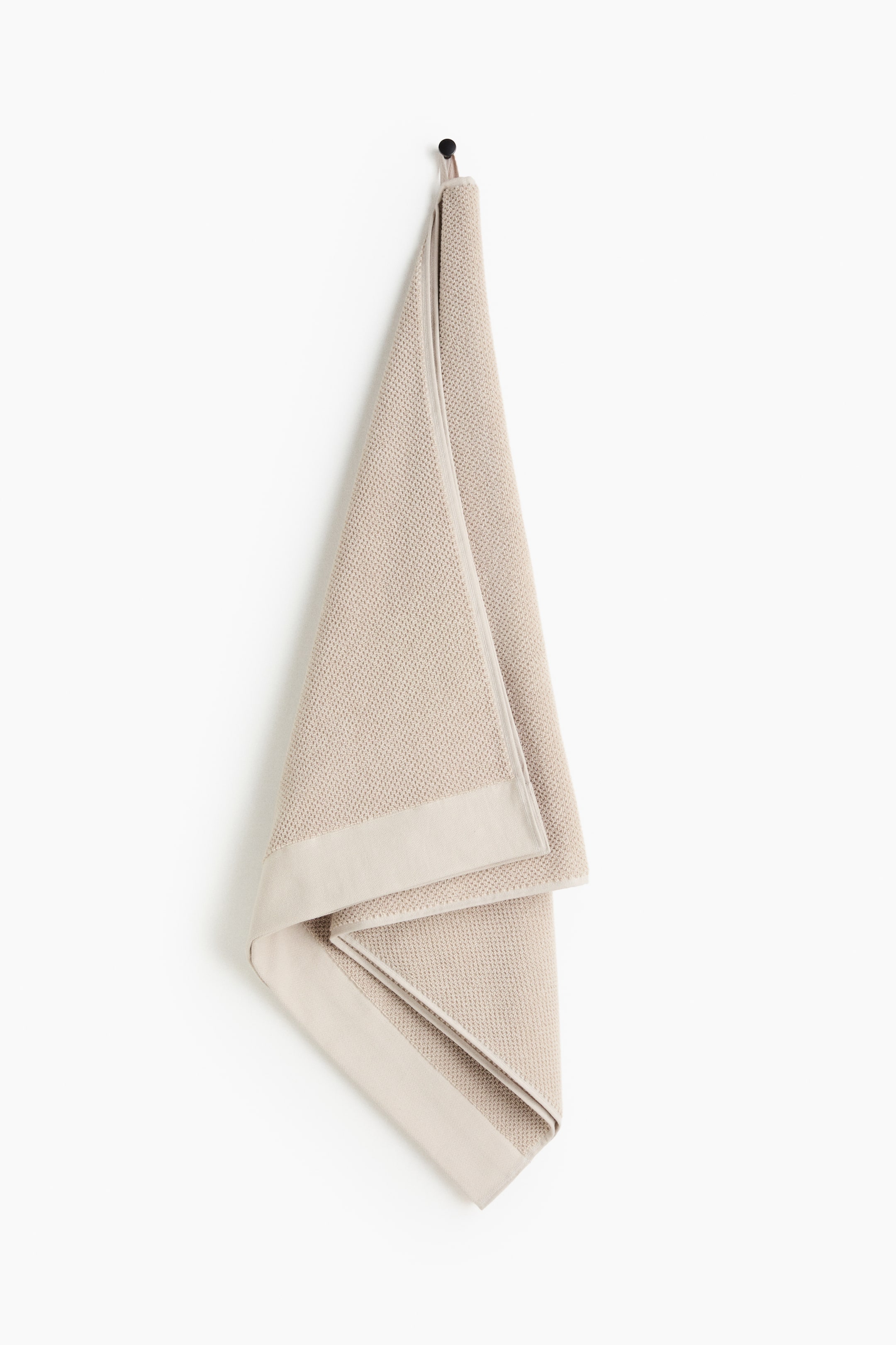 View larger image: Cotton terry bath towel - Light beige - Home All | H&M GB 1
