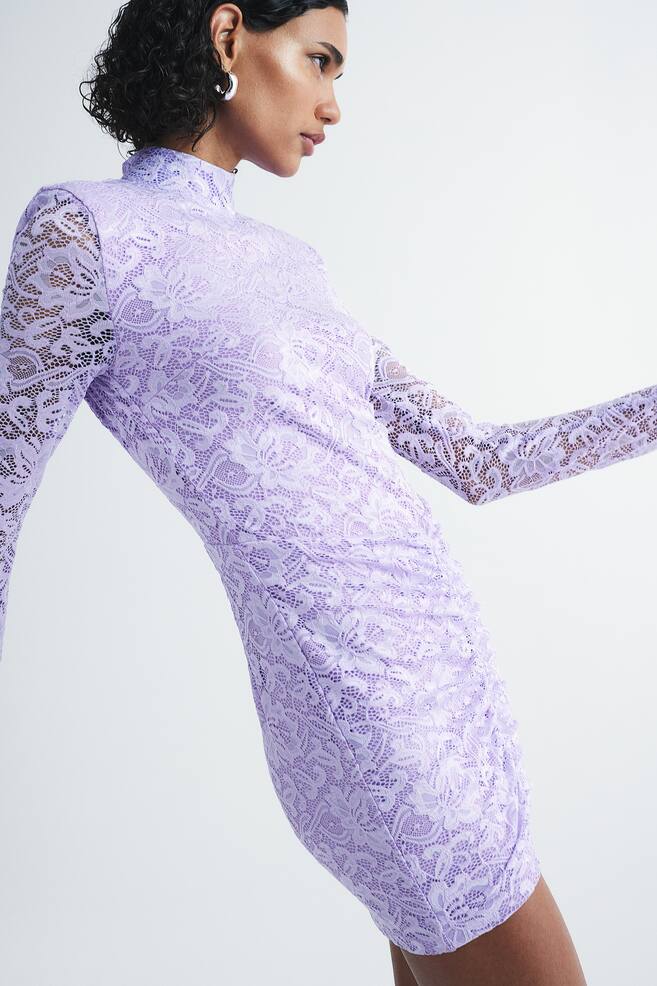 ROTATE x H&M Lace Mini Dress - Lavendula - 4