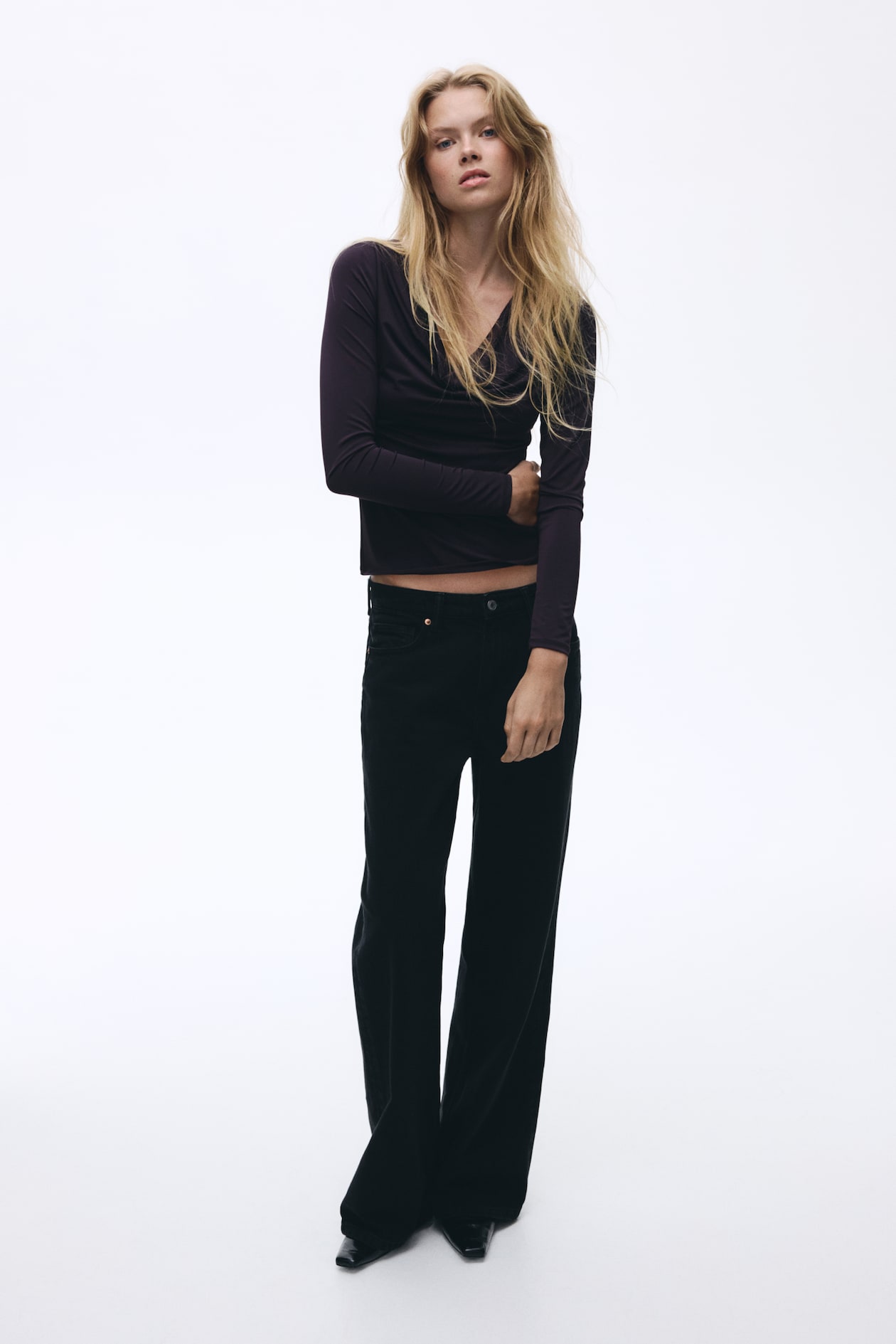 Cowl Neck Top - image 2