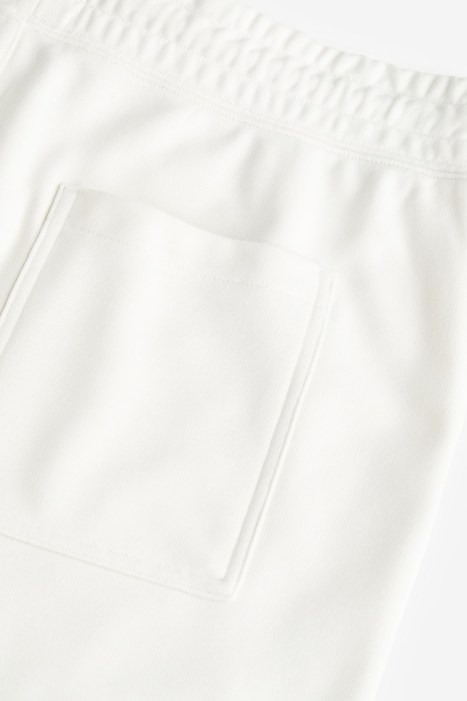 COOLMAX® Relaxed Fit Sweat Shorts - White/Trust The Process - 2