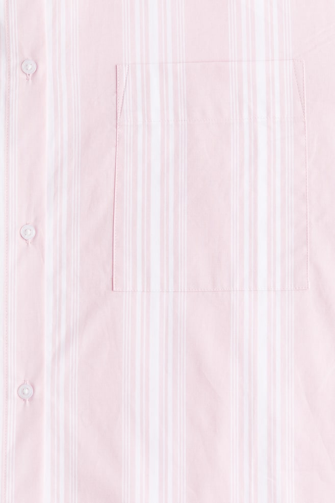 Pyjama shirt and bottoms - Light pink/Striped/Light blue/White striped/Light blue/Striped/White/Blue striped - 4