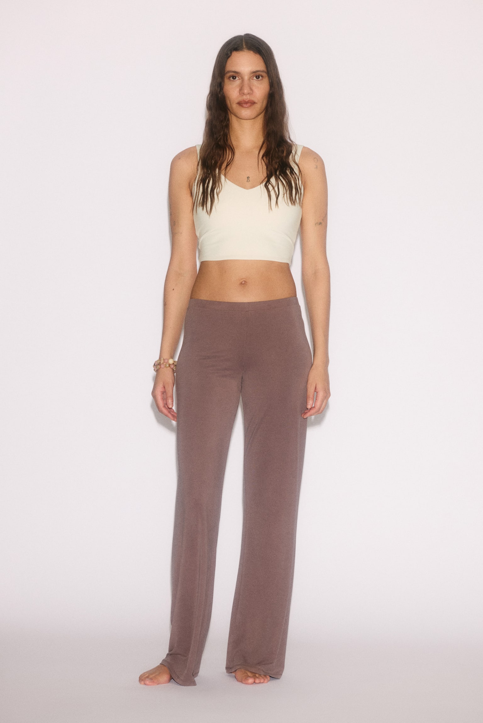 גופייה עם פיתול SoftMove™‎ - שנהב/כחול אמזונייט/כמהין בהיר/שחור - 5