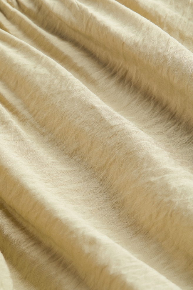 Robe trapèze - Beige clair/Crème/motif beige/Orange foncé/motif/Noir - 5