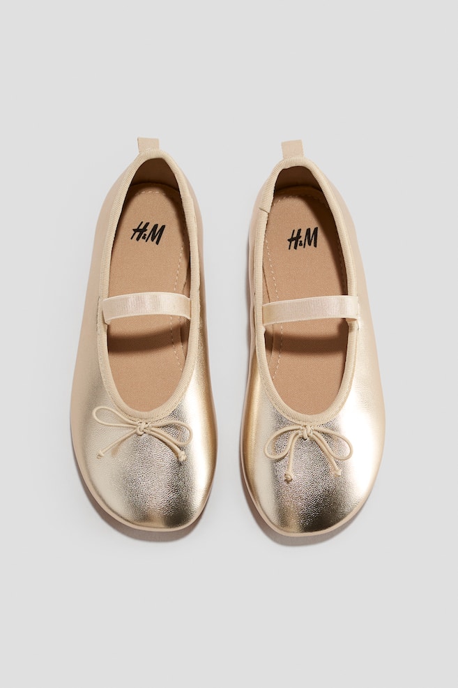 Ballet Flats - Gold-colored/Black/Light pink/Silver-colored - 1