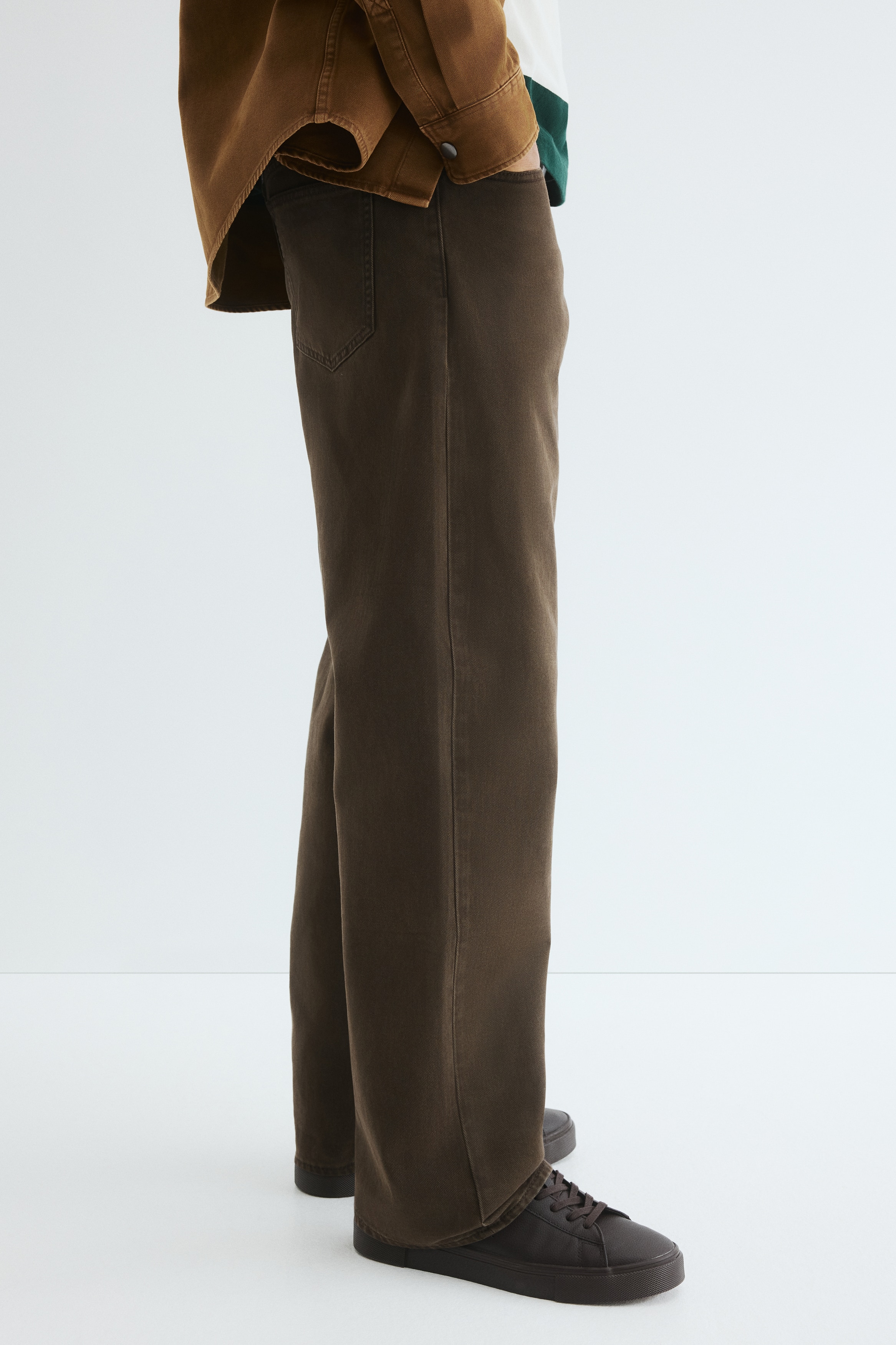 Relaxed Fit Cotton trousers