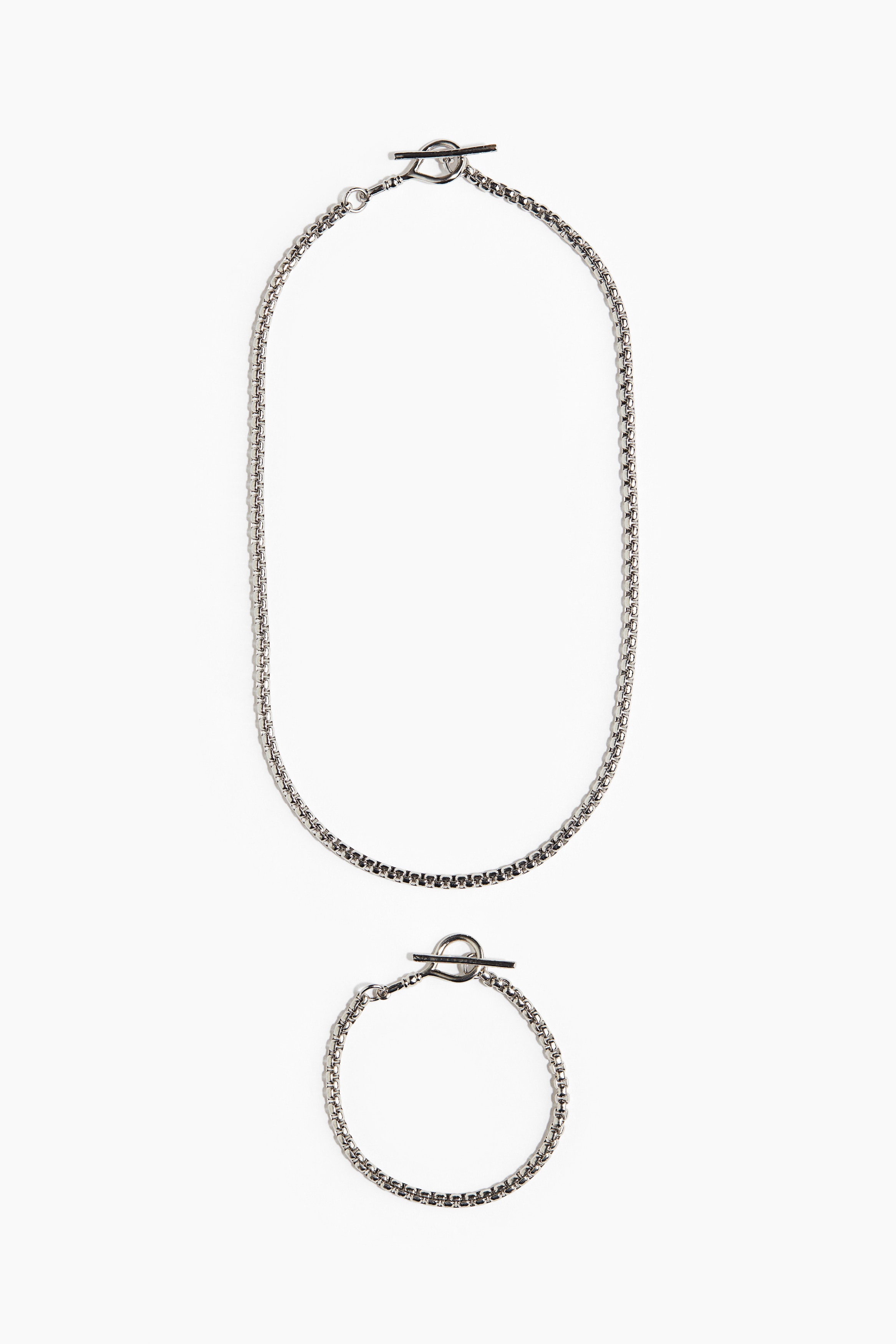 2-pack necklace and bracelet
