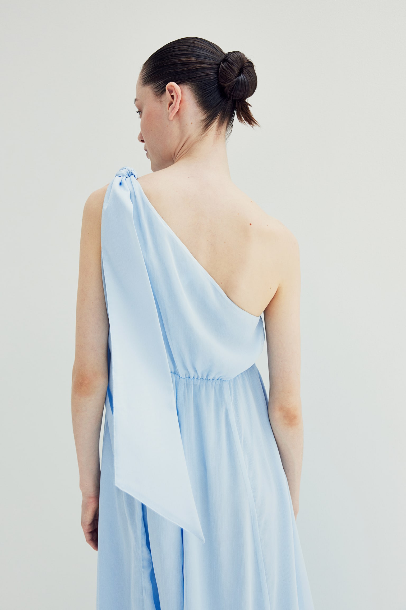 MAMA One Shoulder Dress - Light blue - 6