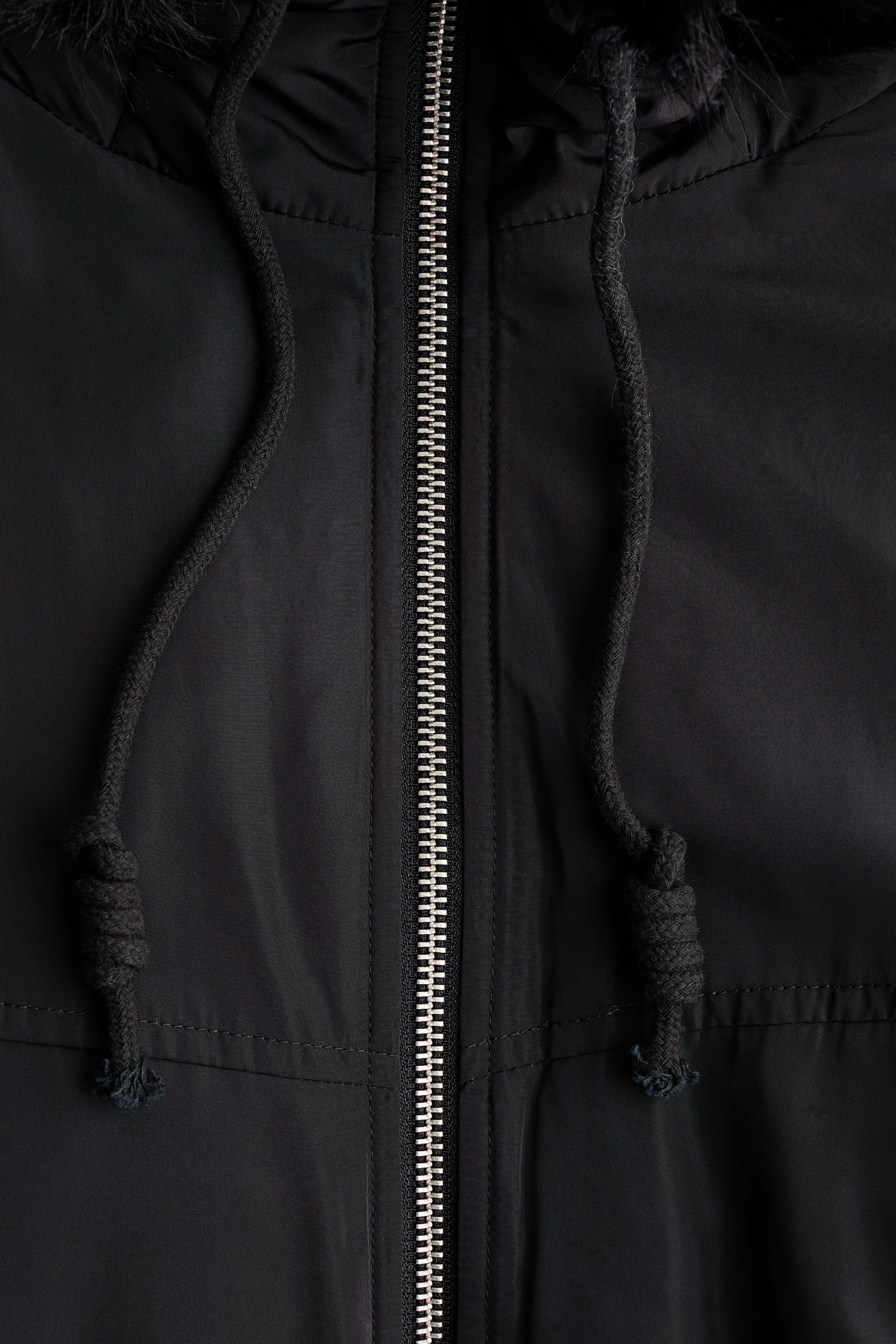 Blouson d'aviateur à capuchon