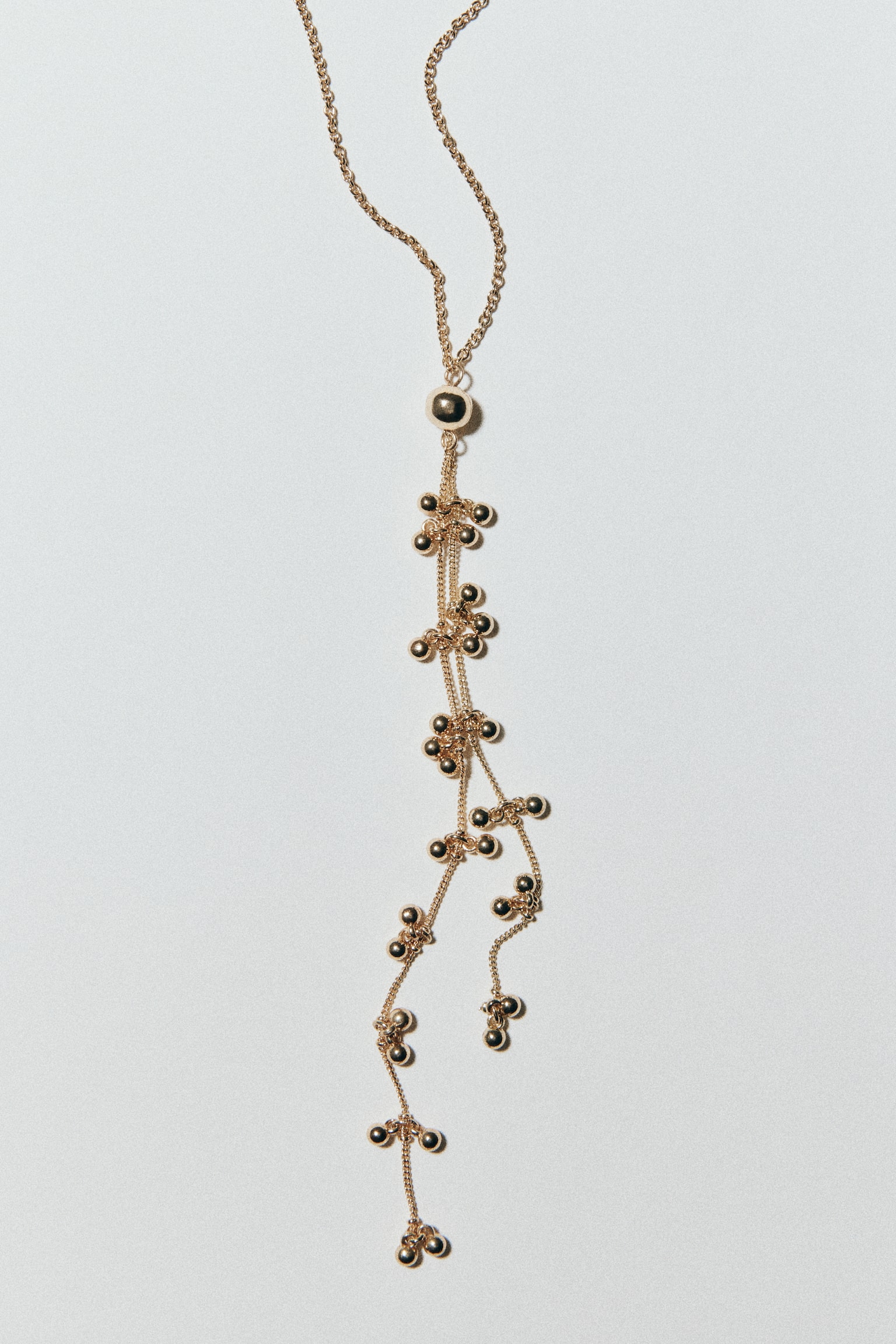 Long Necklace - Gold-colored - 1