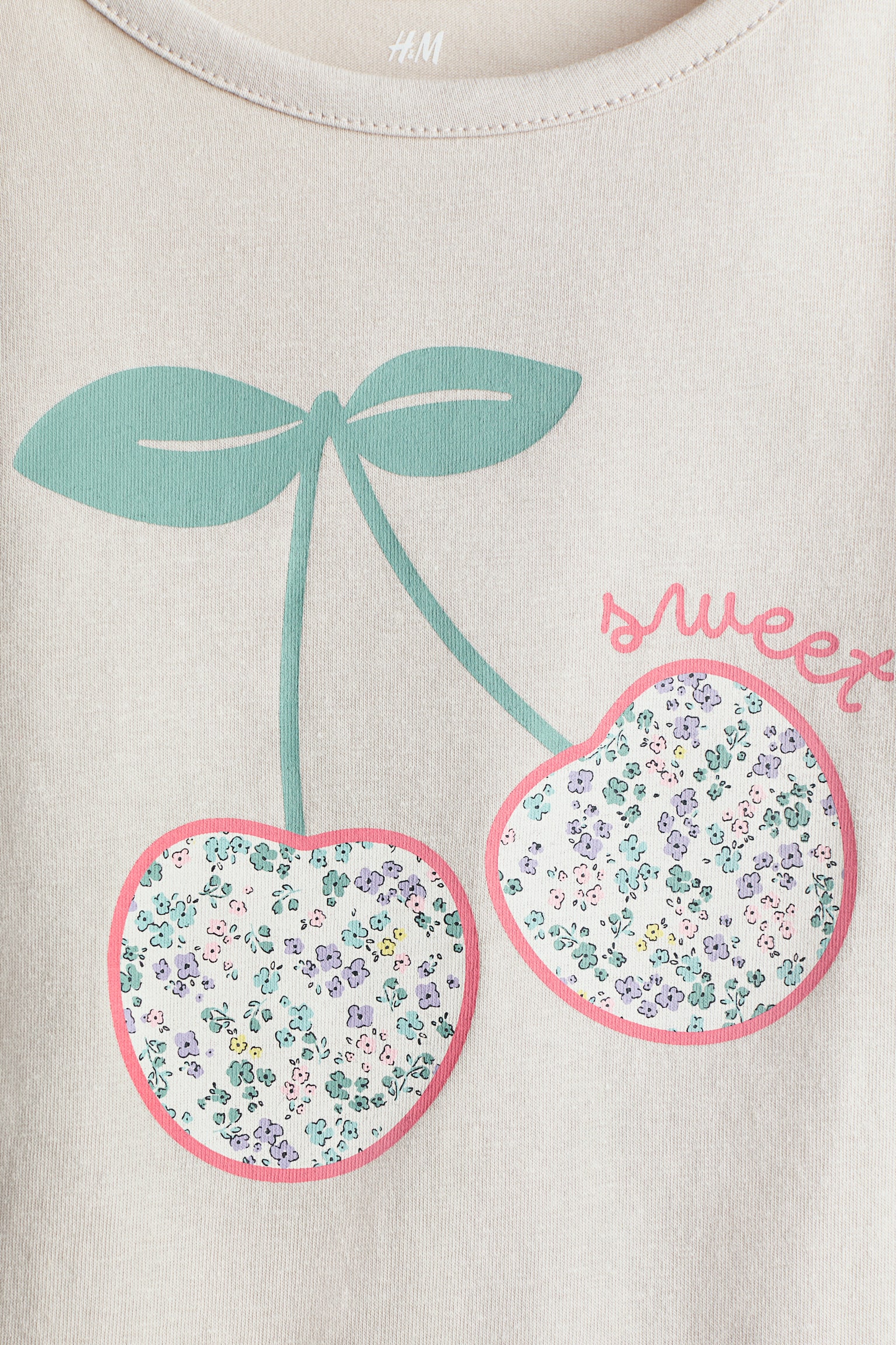 Džersejové tričko s potlačou - Svetlobéžová/čerešne/Svetloružová/jednorožec/Biela/srdiečka/Modrá/kvetovaná/Svetlobéžová/baletky/Biela/dúha/Biela/psy/Biela/kvetovaná/Biela/mašličky/Mätová/dúha/Svetlofialová/jednorožec/Svetlomodrá/čerešne/Biela/čerešne/Krémová/jednorožec/Svetlobéžová/kvetovaná/Krémová/mašličky/Tmavosivá/Halloween/Svetloružová/kôň - 2