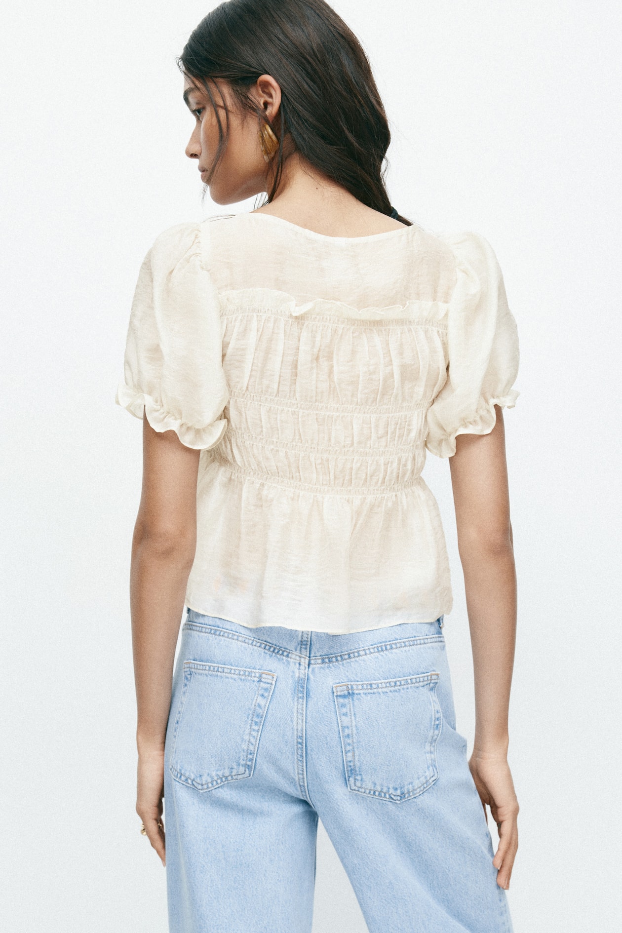 Smocked Blouse - image 4