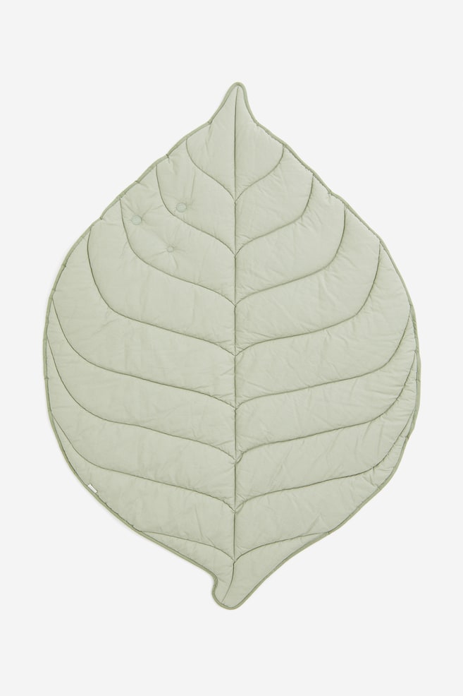 Leaf-shaped baby mat - Light green - 4