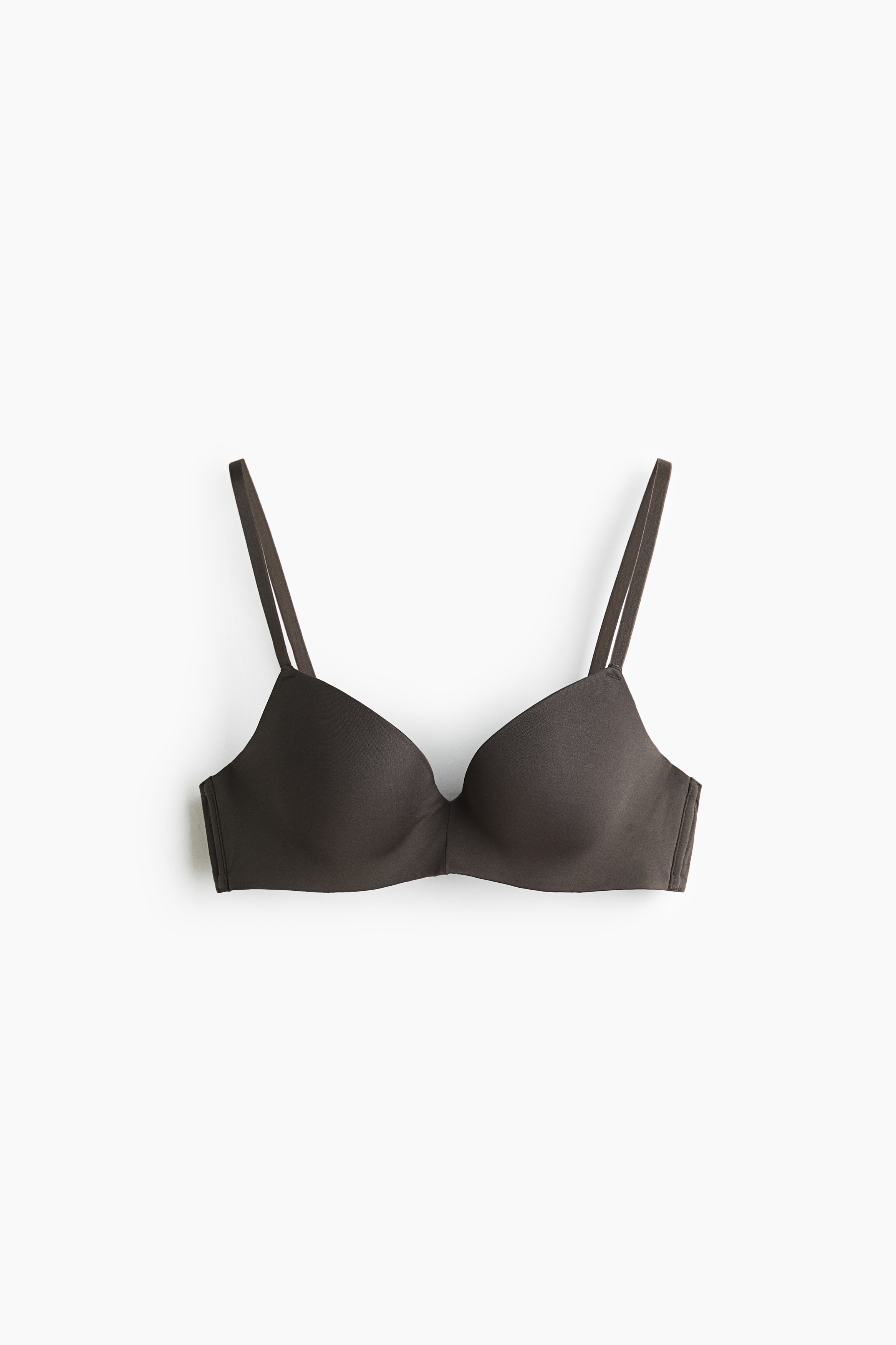 Microfibre push-up bra - Dark grey/Beige/Black/Brown/Light beige/Dusty pink/White/Powder pink/Burgundy/Burgundy