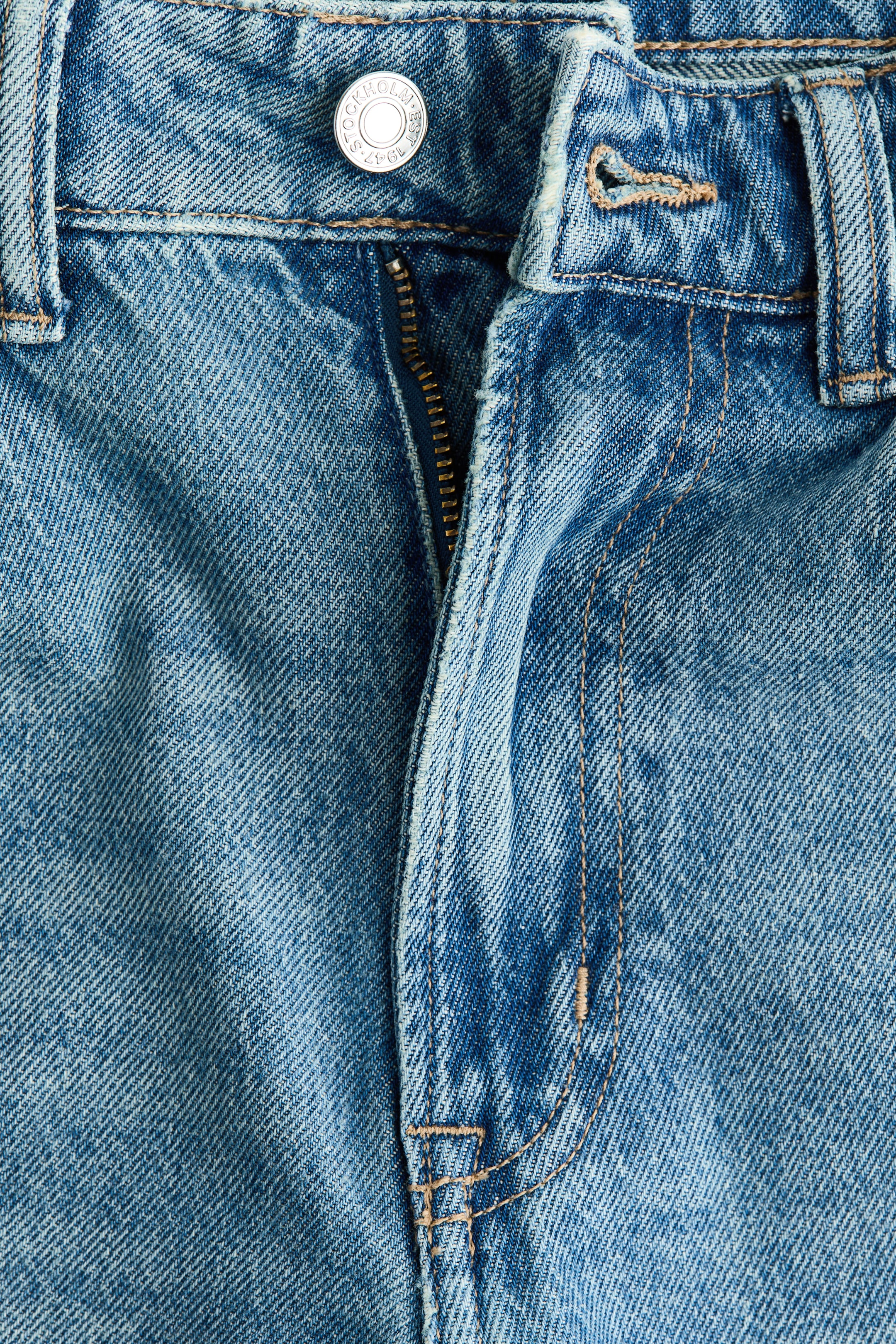 Barrel Regular Waist Ankle Jeans