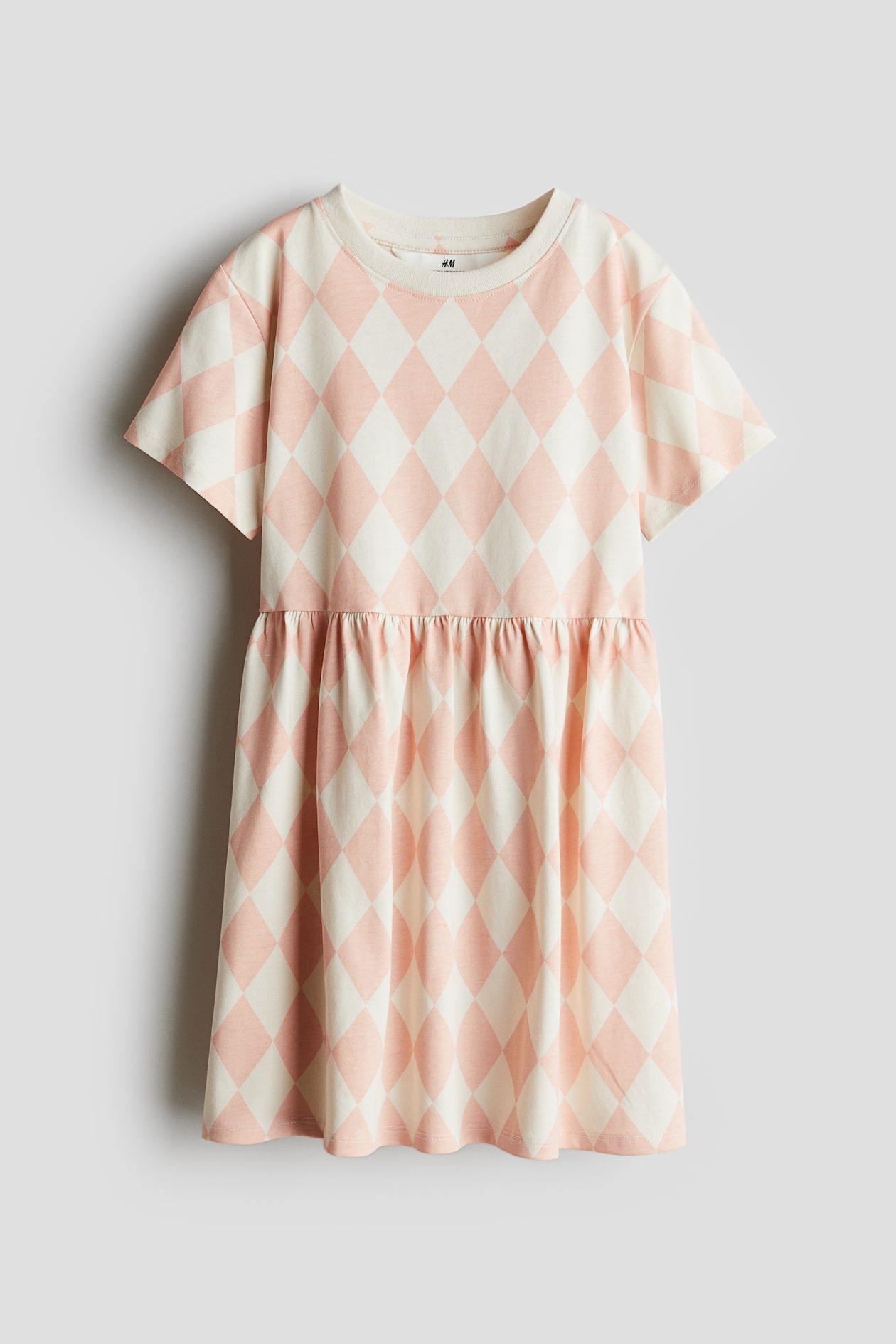 cotton jersey dress pattern Peach/diamond-patterned Patterned for kids printable free peasant dress pattern for adults