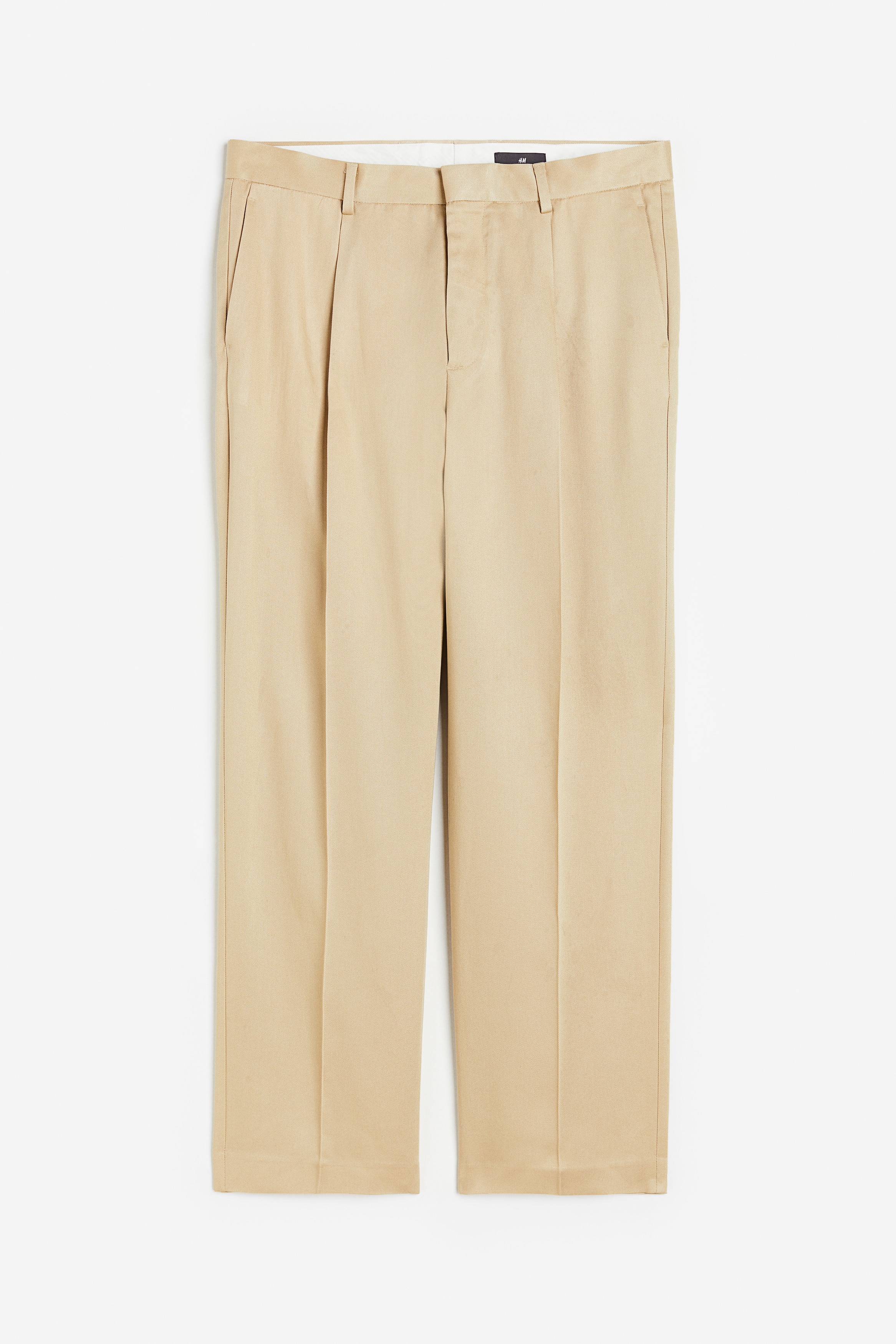 Relaxed Fit Lyocell Suit Pants