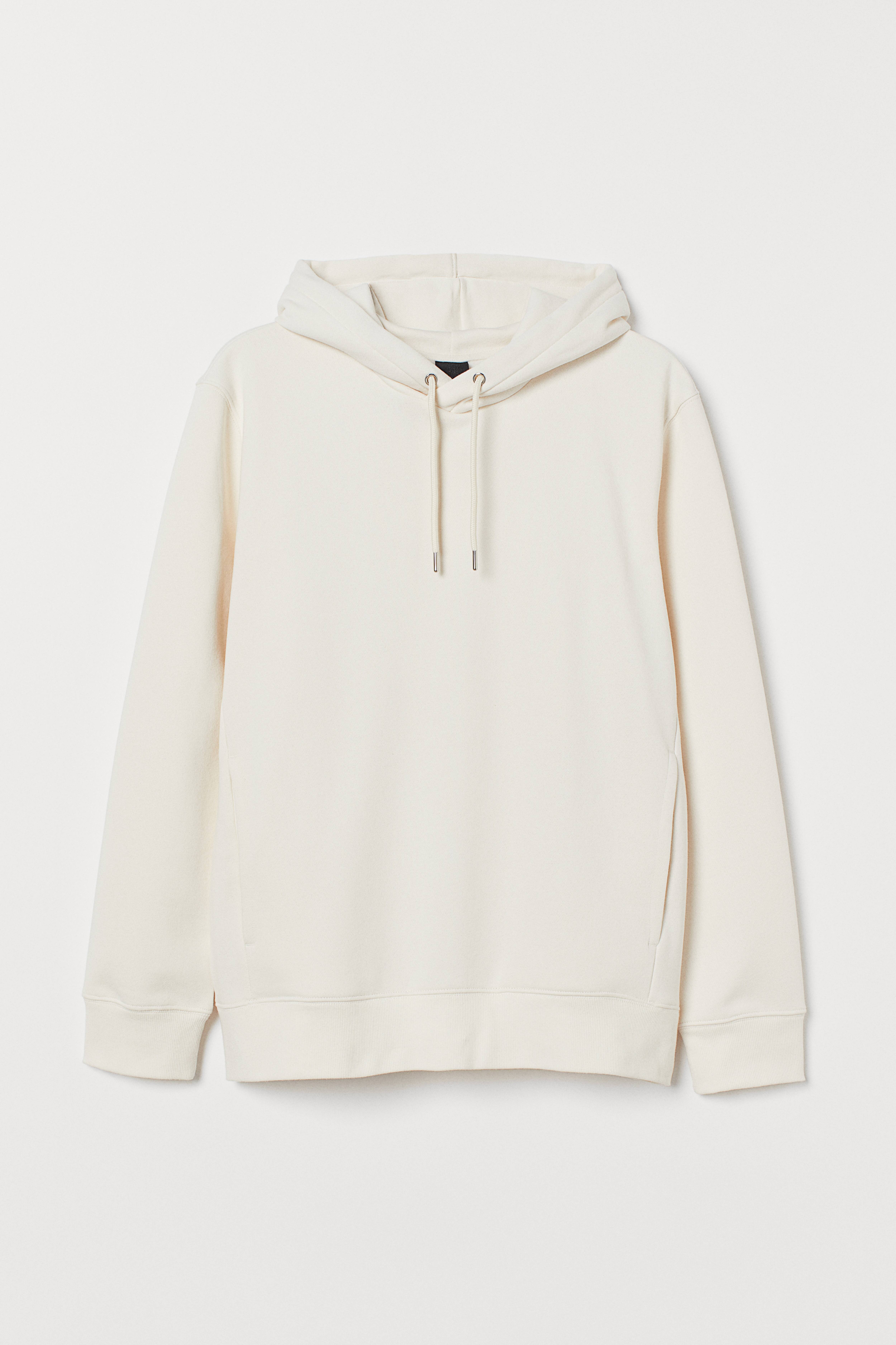 H&m cream hoodie fashion