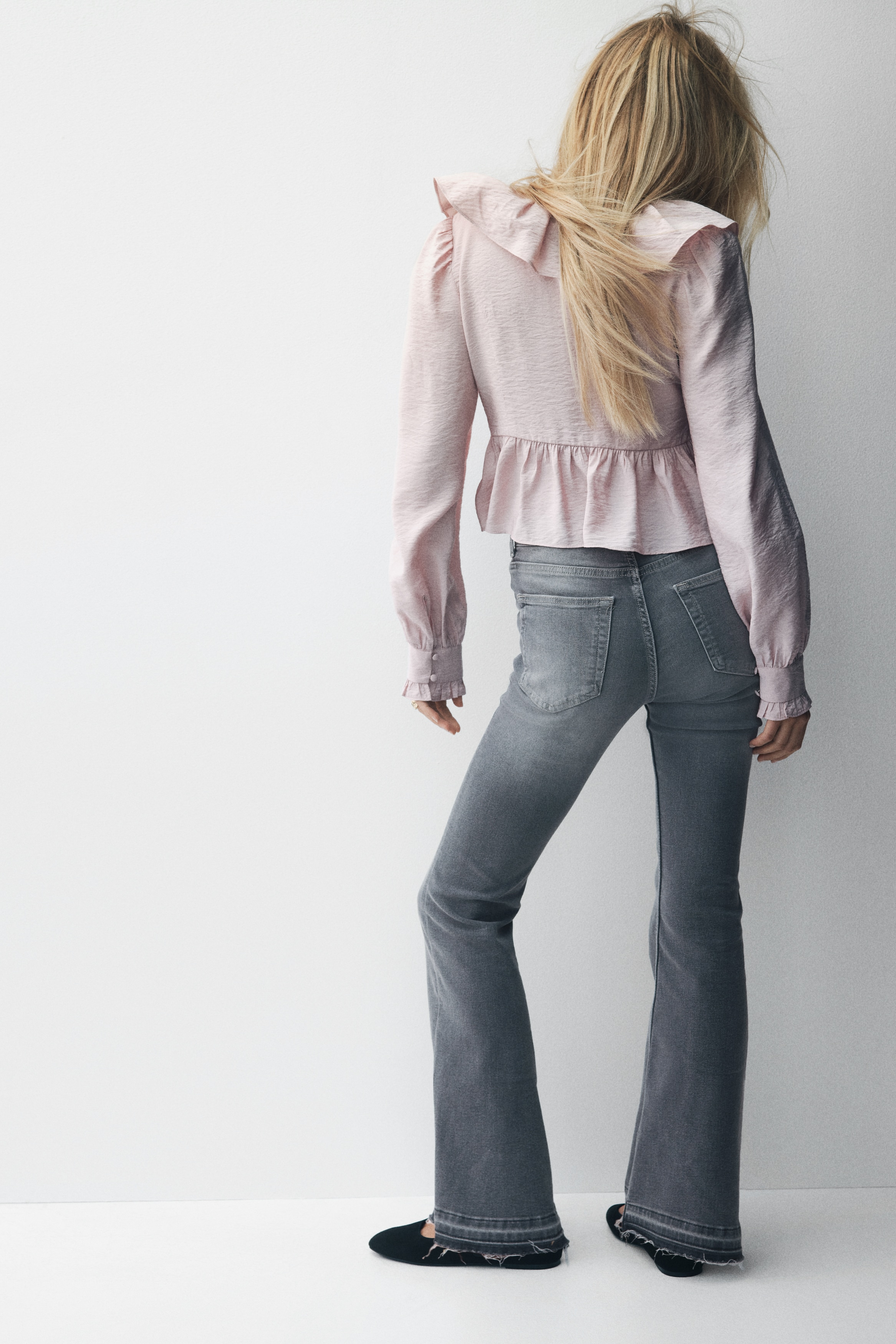 Flared High Jeans