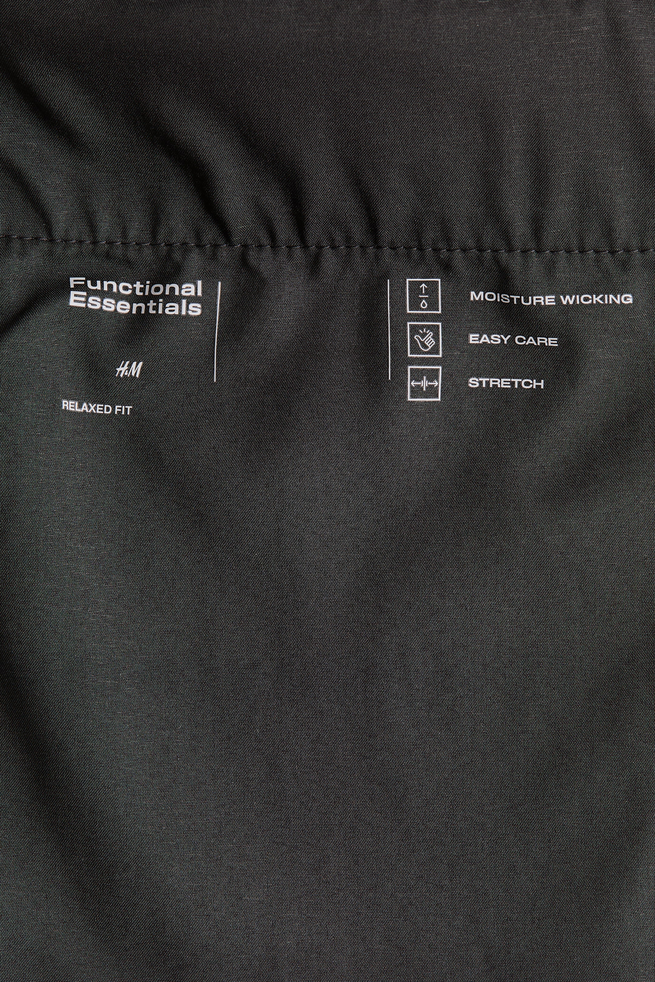 Pantalon ample facile d'entretien en lin mélangé