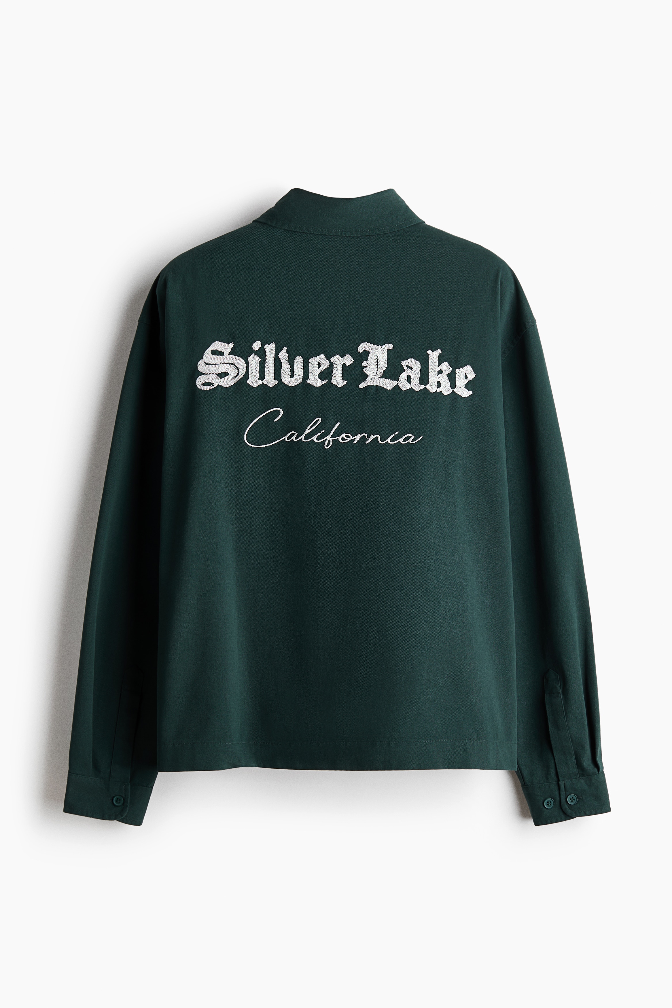 Twill overshirt - Dark green/Service Garments/Black/Service Garments